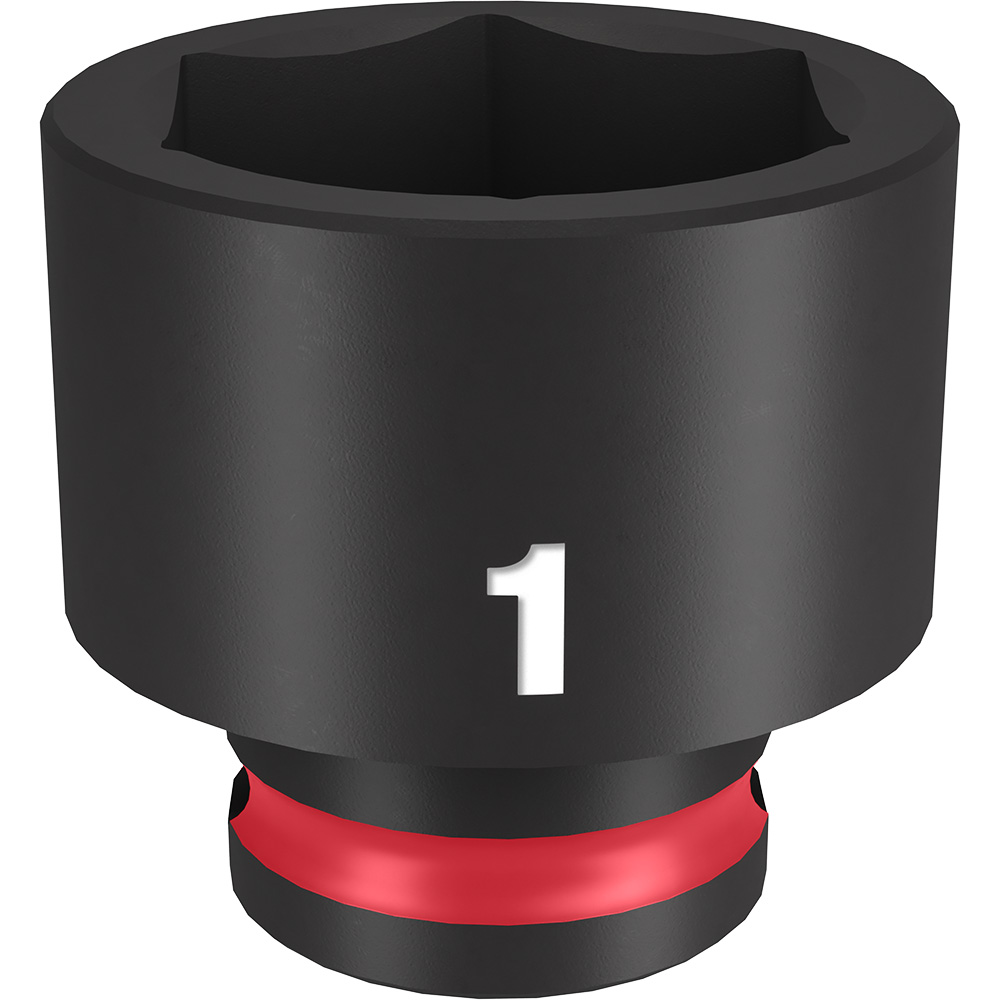 SHOCKWAVE Impact Duty 3/8" Drive 1" Standard 6 Point Socket