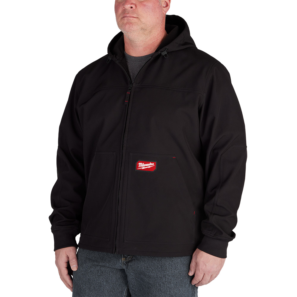 FREEFLEX Softshell Hooded Jacket - Black XL