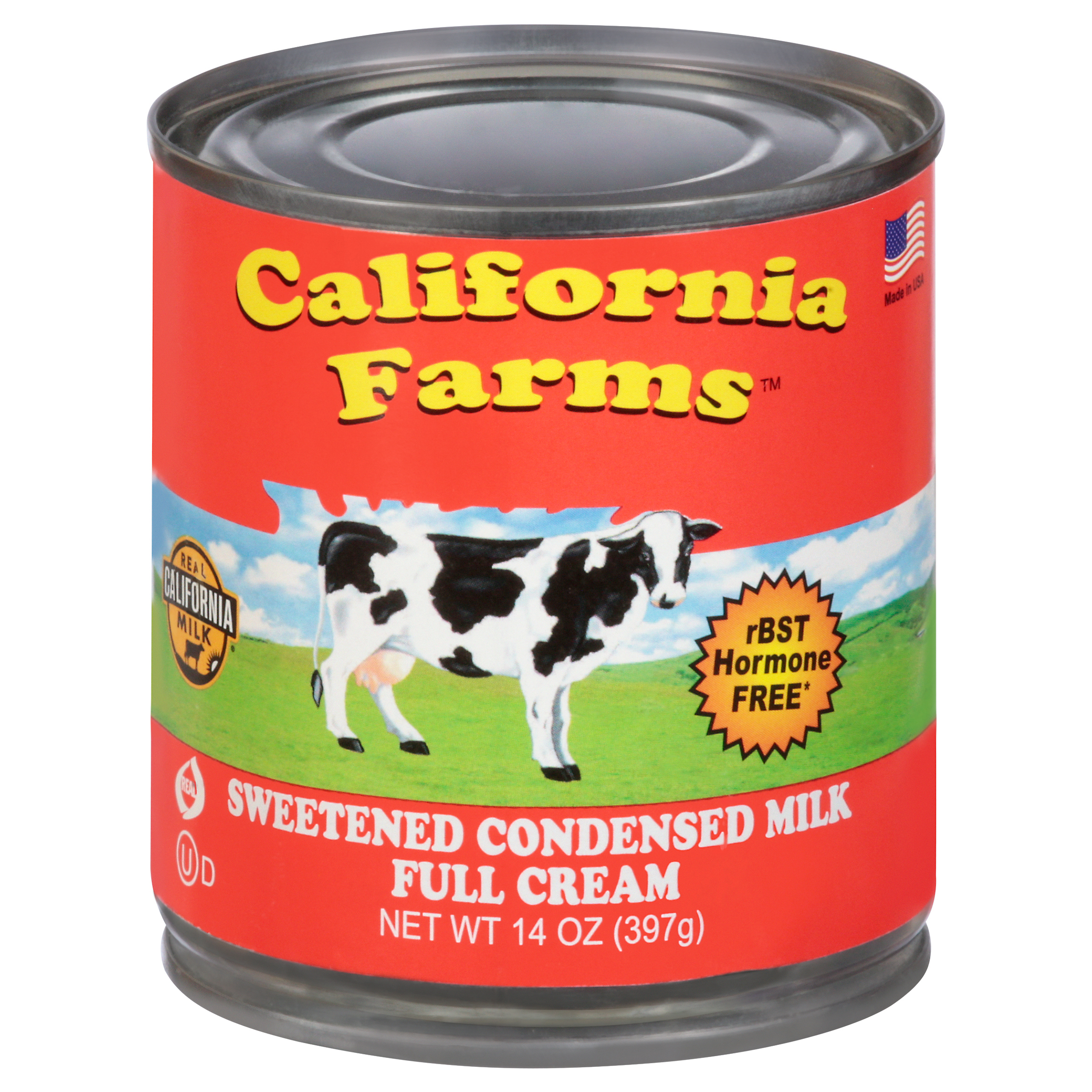 California Farms Full Cream Sweetened Condensed Milk