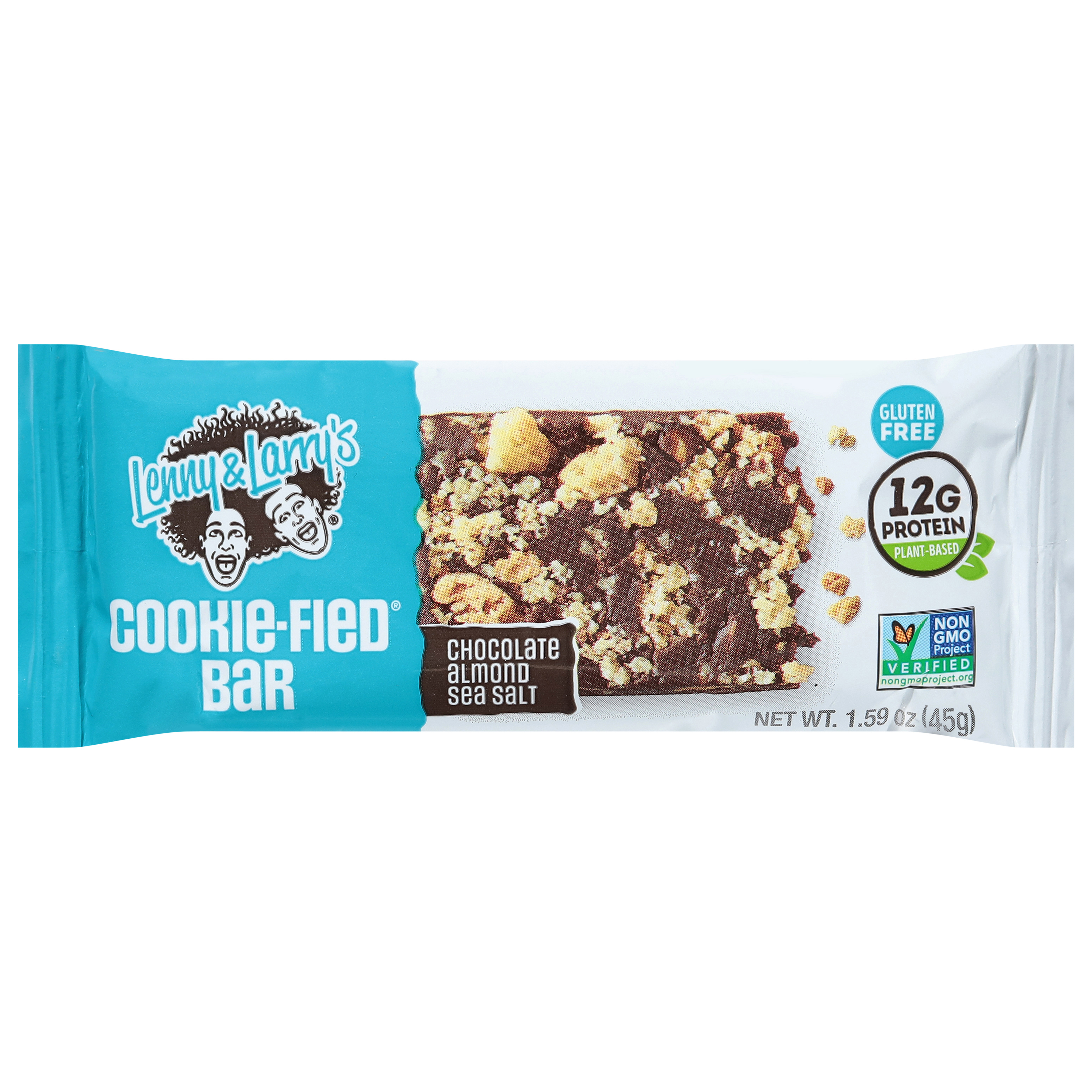 Lenny & Larry's Cookie-Fied Gluten Free Chocolate Almond Sea Salt Bar
