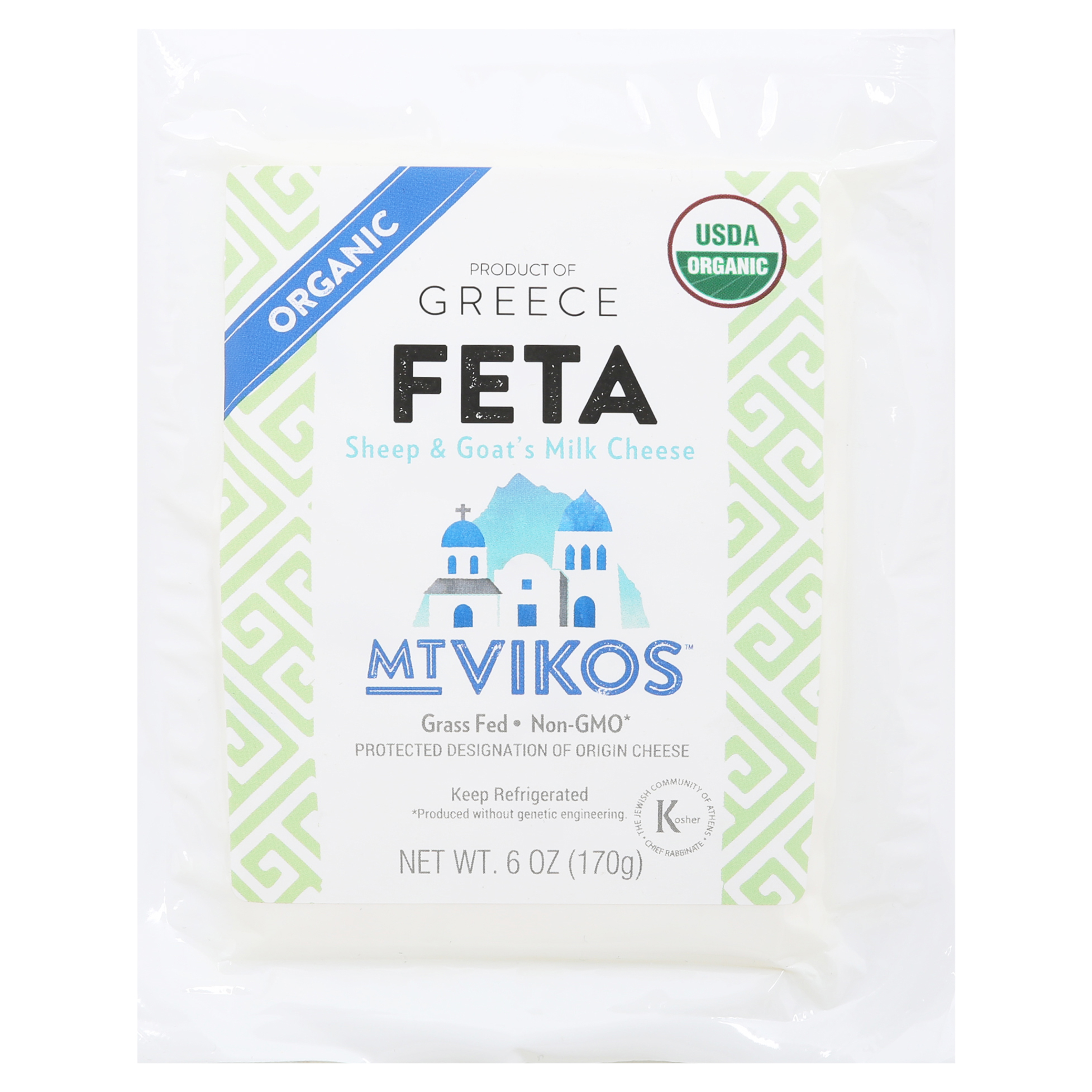 Mt Vikos Organic Sheep & Goat's Milk Feta Cheese