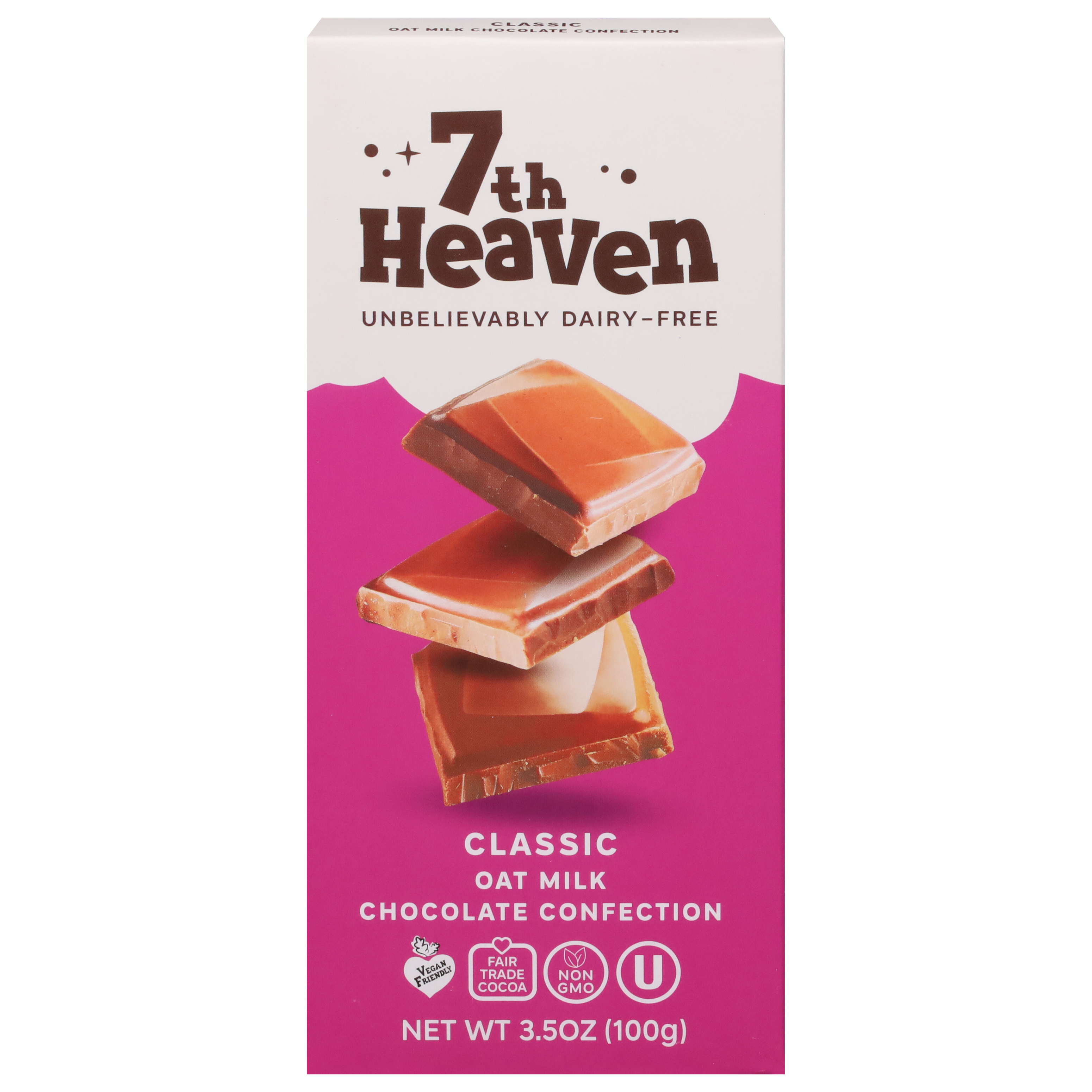 7th Heaven Oat Milk Classic Chocolate Confection