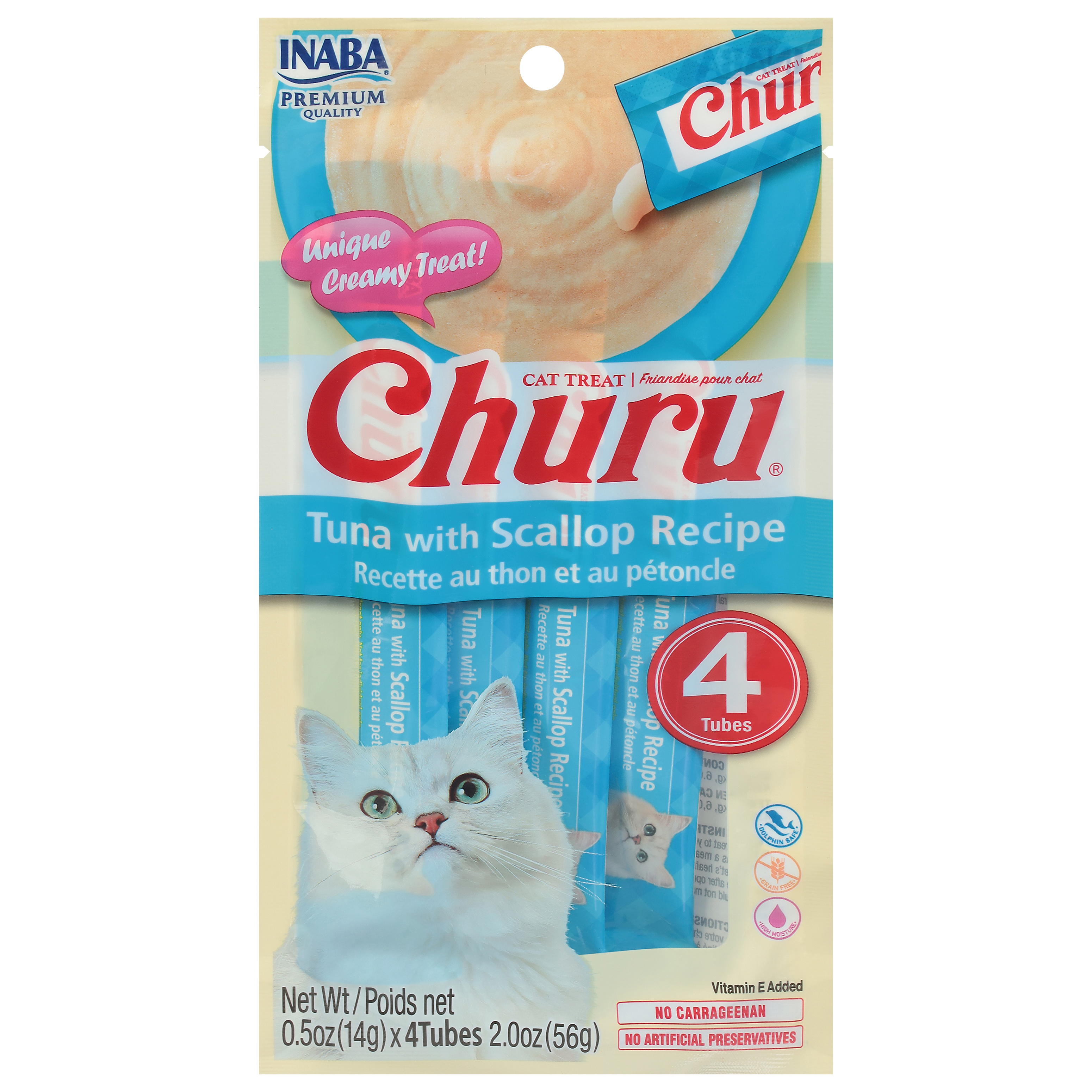 Churu Tuna with Scallop Recipe Cat Treat