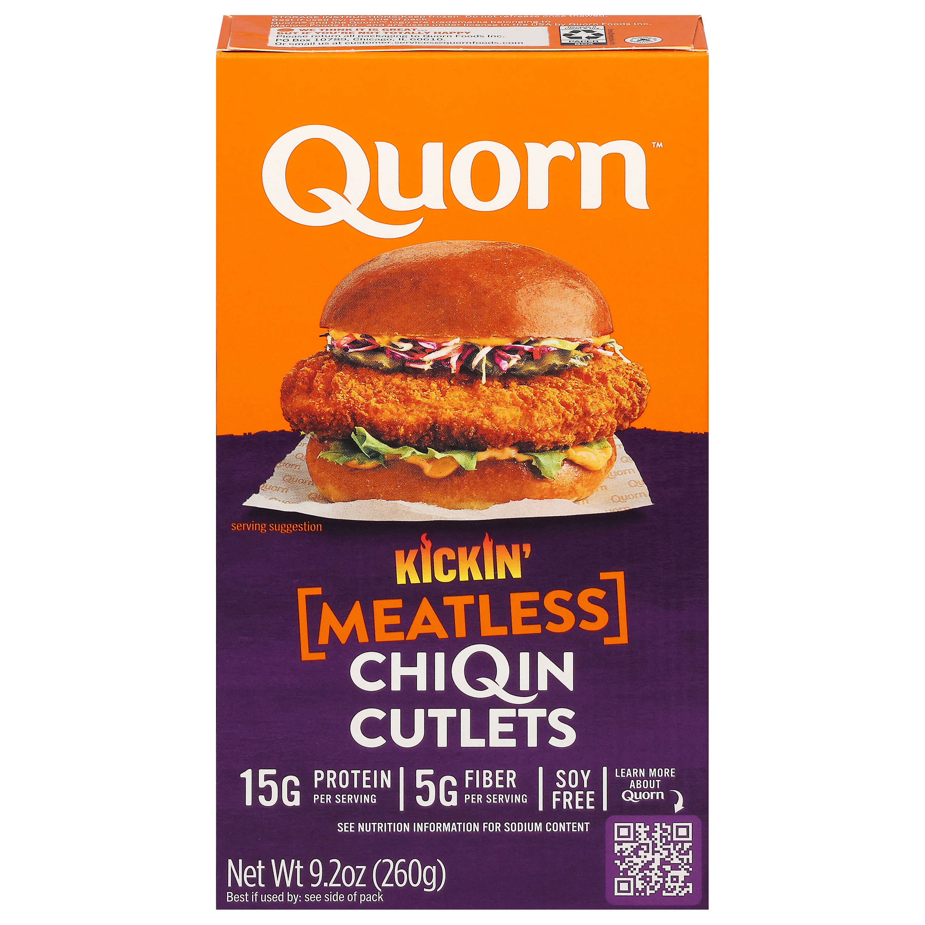 Quorn Meatless Kickin' ChiQin Cutlets