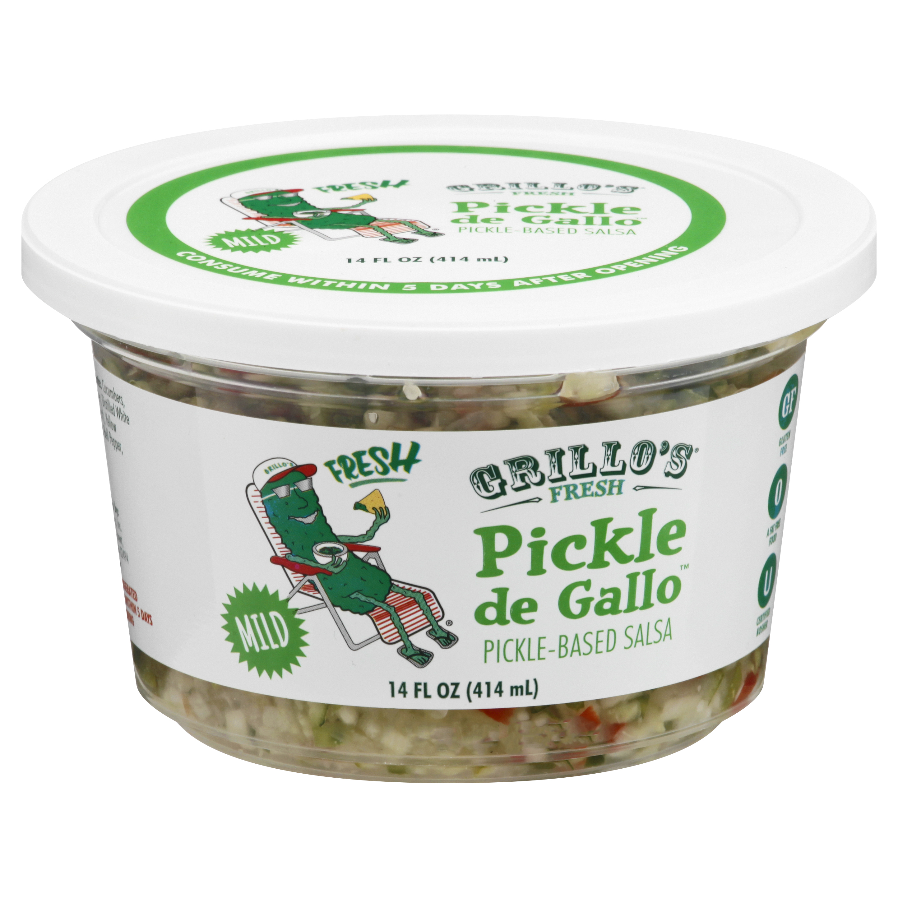 Grillo's Mild Pickle De Gallo