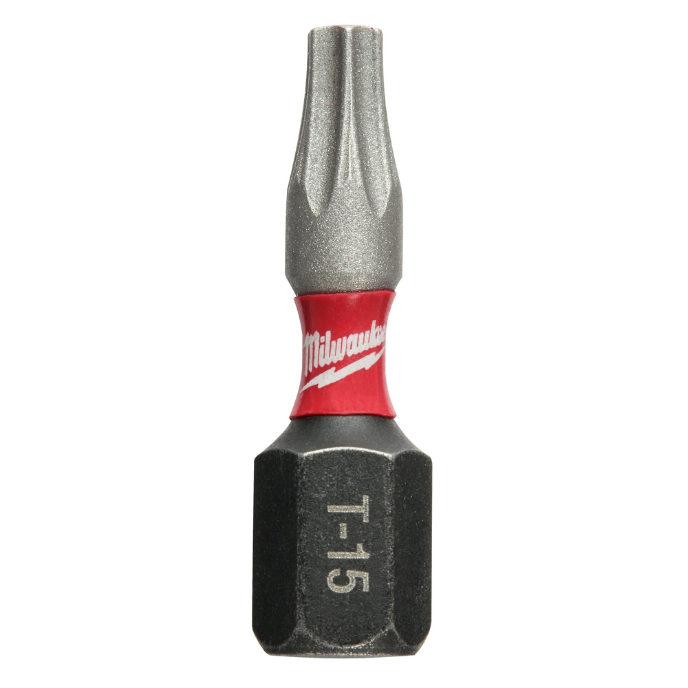 Milwaukee 48-32-4628 SHOCKWAVE 1 in. T15 Impact Driver Bits 5 Pack