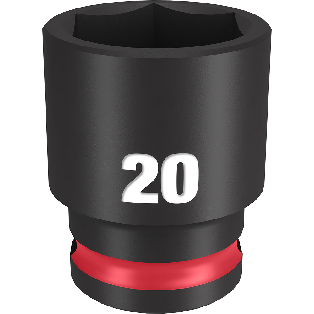 SHOCKWAVE Impact Duty 3/8" Drive 20MM Standard 6 Point Socket