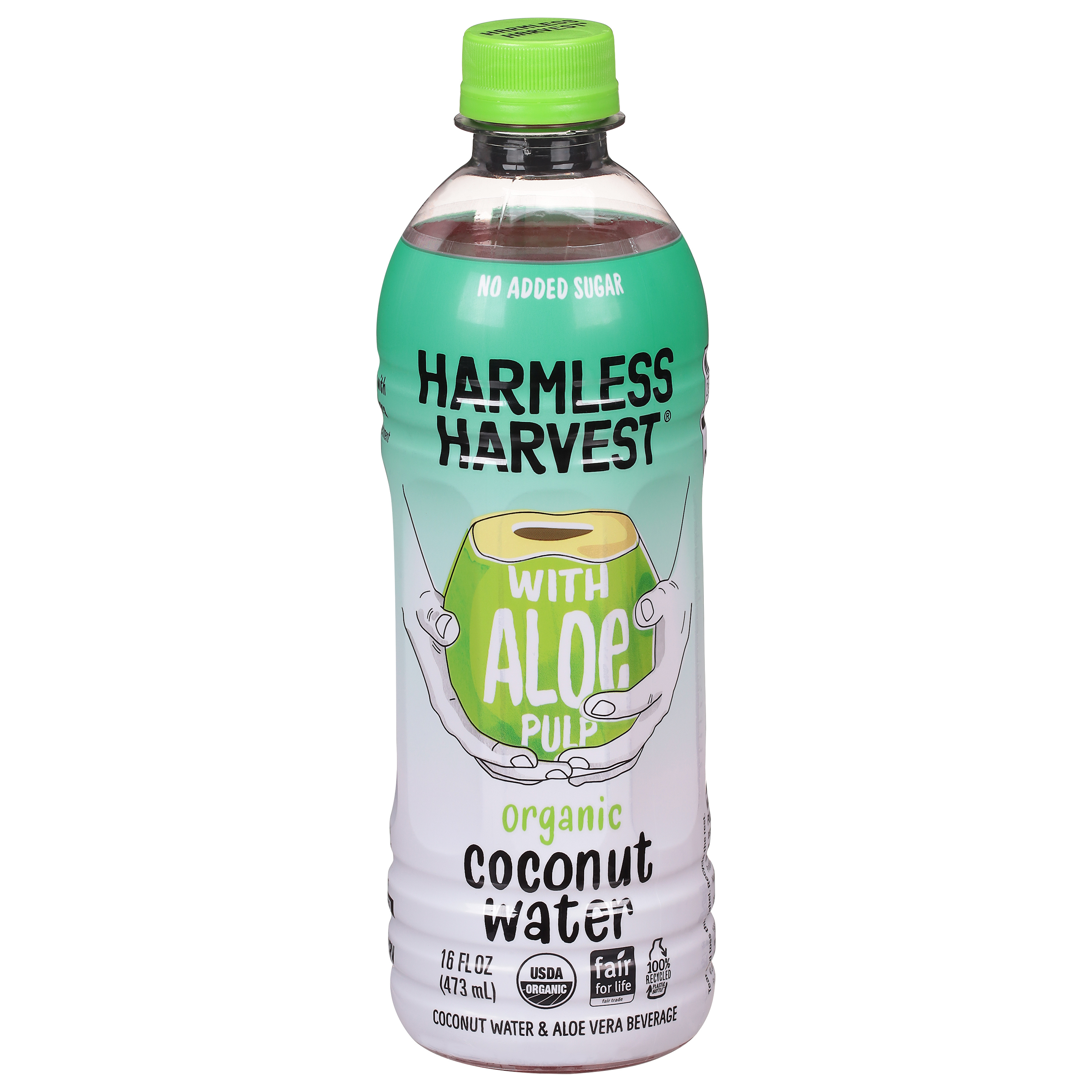 Harmless Harvest Organic Coconut Water with Aloe Pulp