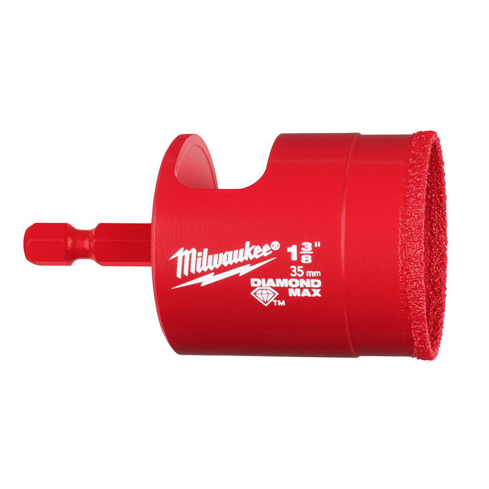 Milwaukee 1-3/8" Diamond Max Hole Saw Bit