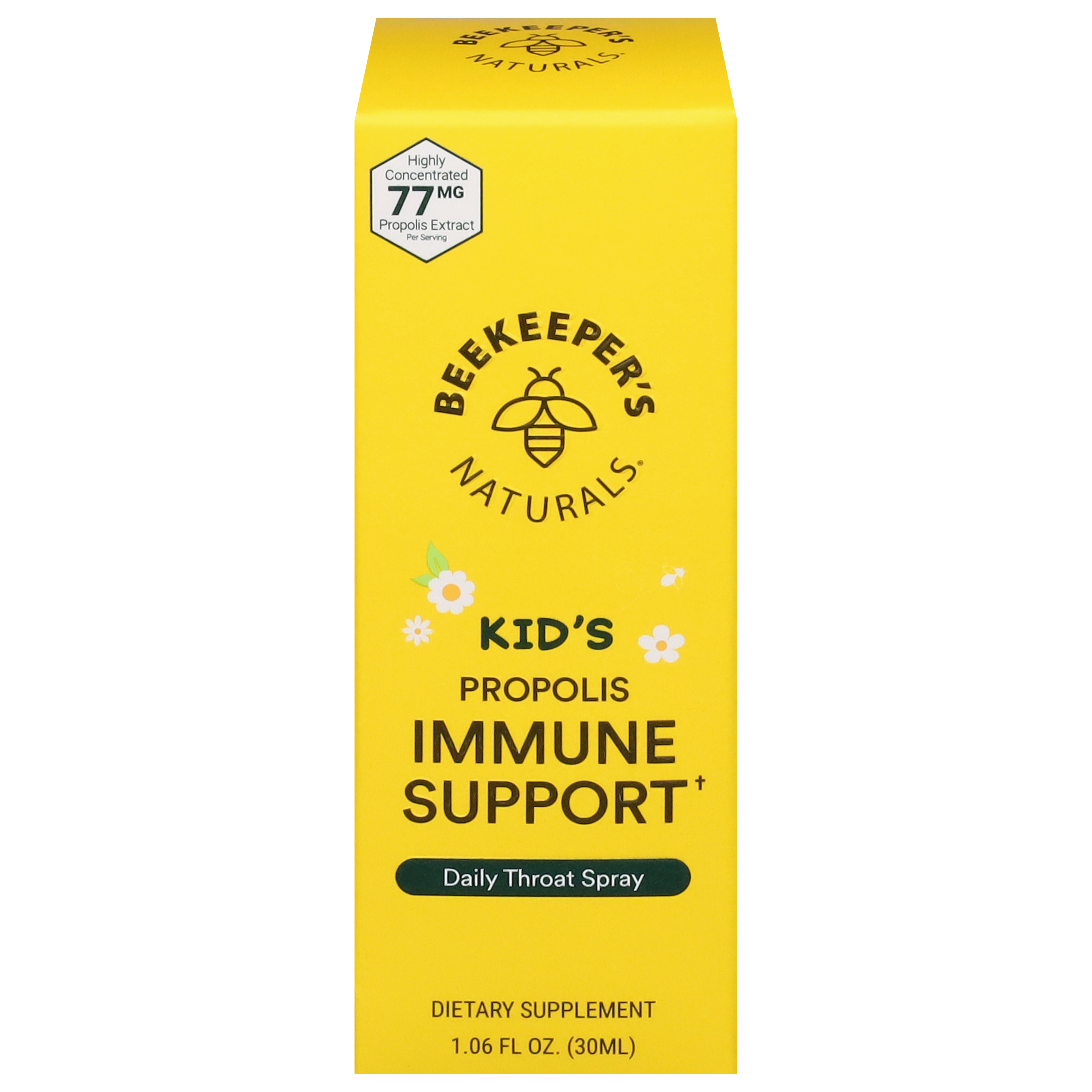 Beekeeper's Naturals Kid's Propolis Daily Throat Spray