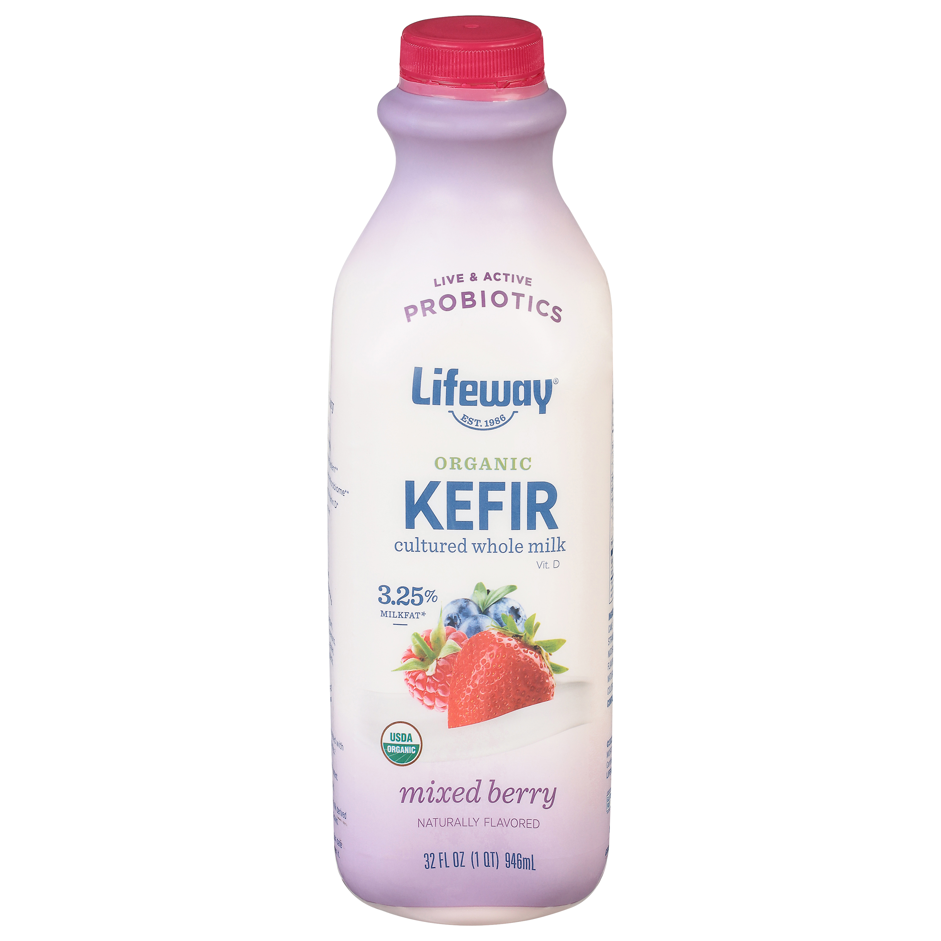 Lifeway Organic Mixed Berry Kefir
