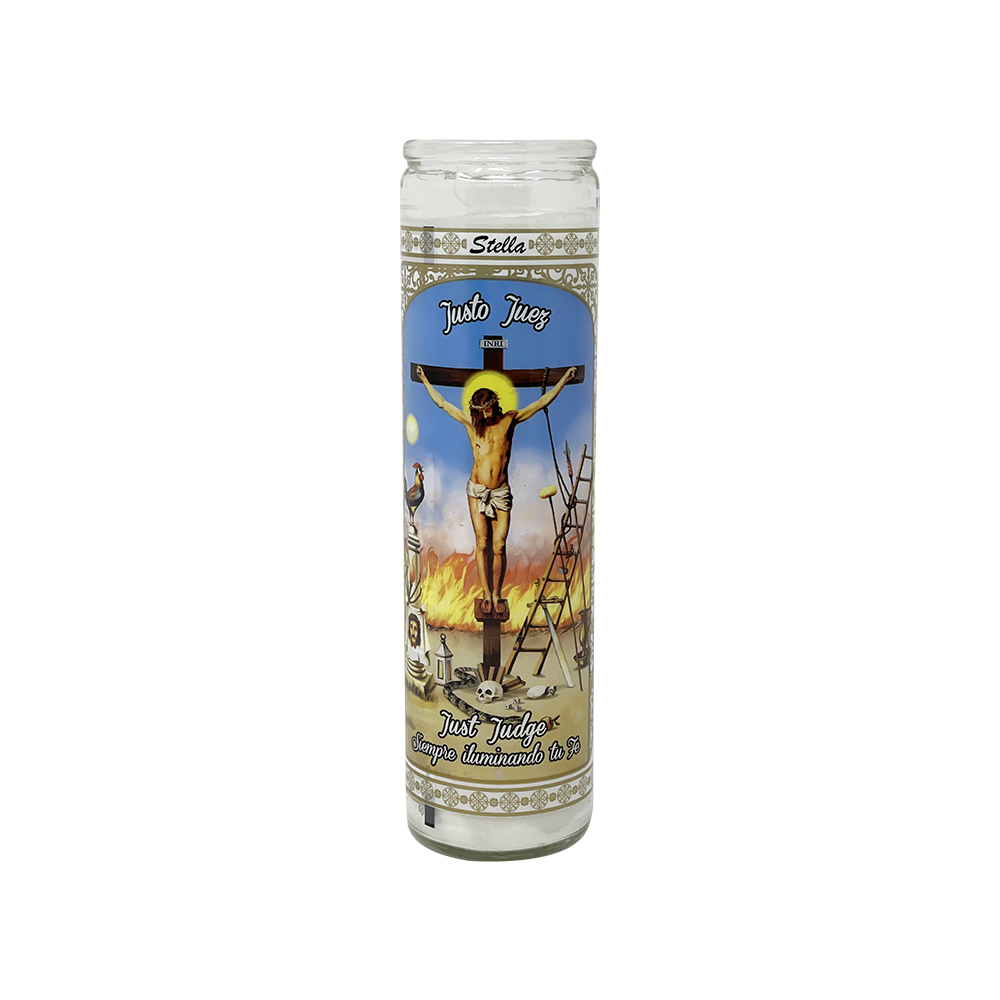 Stella Religious Candle, Justo Juez