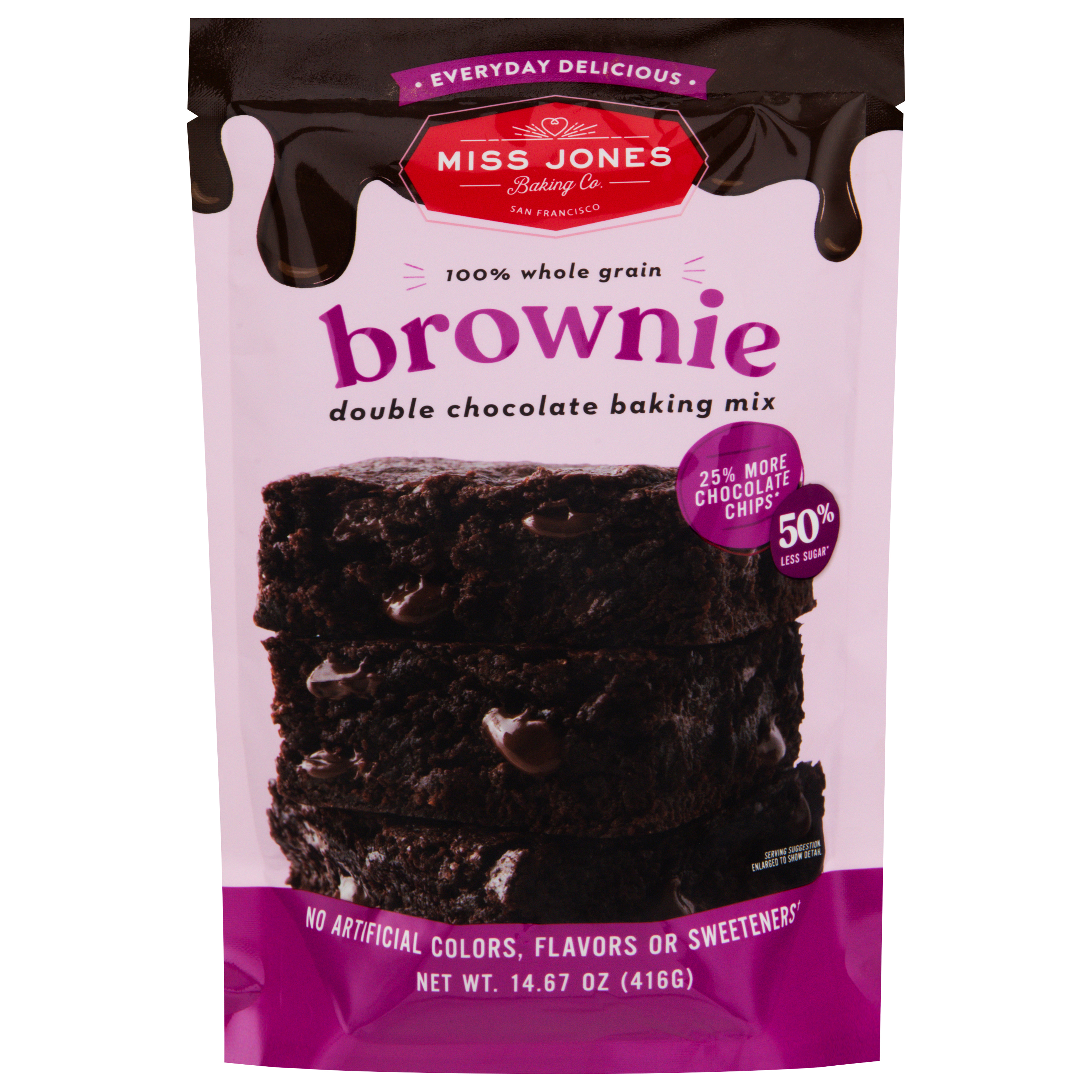 Miss Jones Baking Co. Brownie Double Chocolate Baking Mix