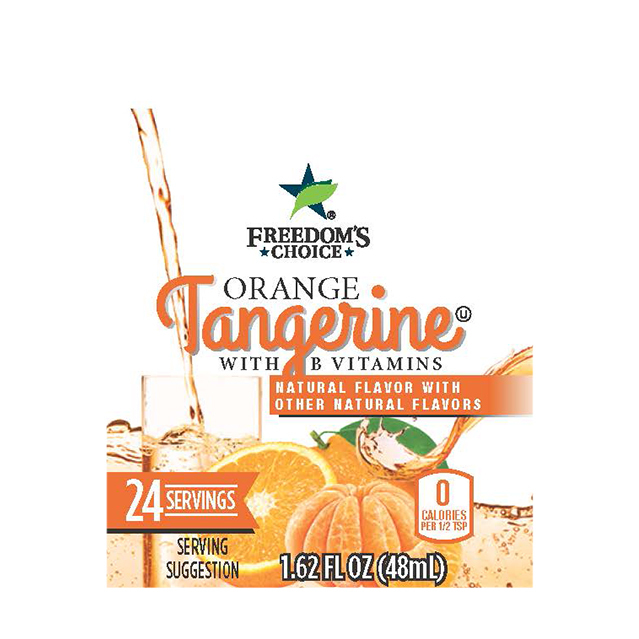 Freedom's Choice Orange Tangerine Liquid Water Enhancer with B Vitamins