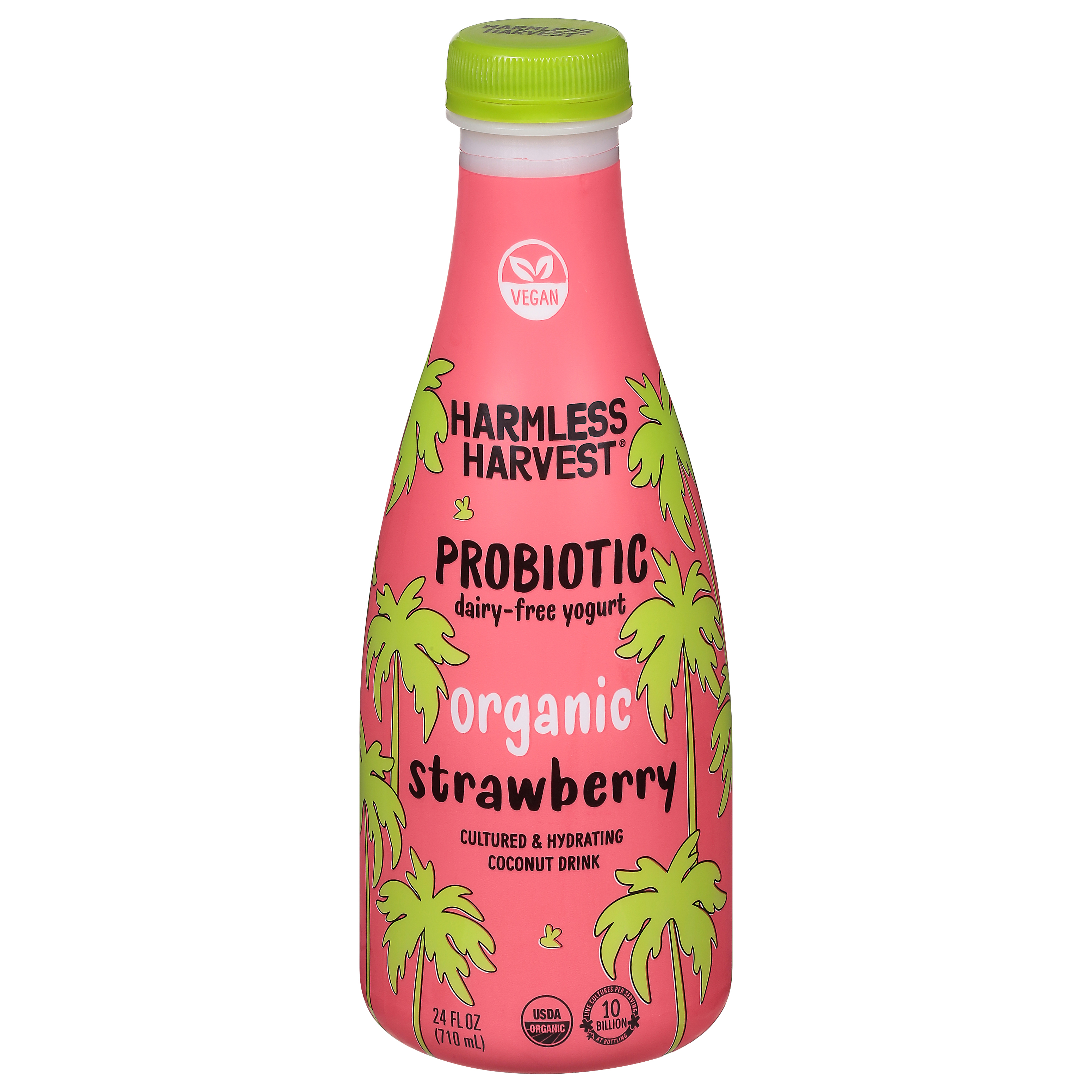 Harmless Harvest Organic Dairy-Free Strawberry Yogurt Organic