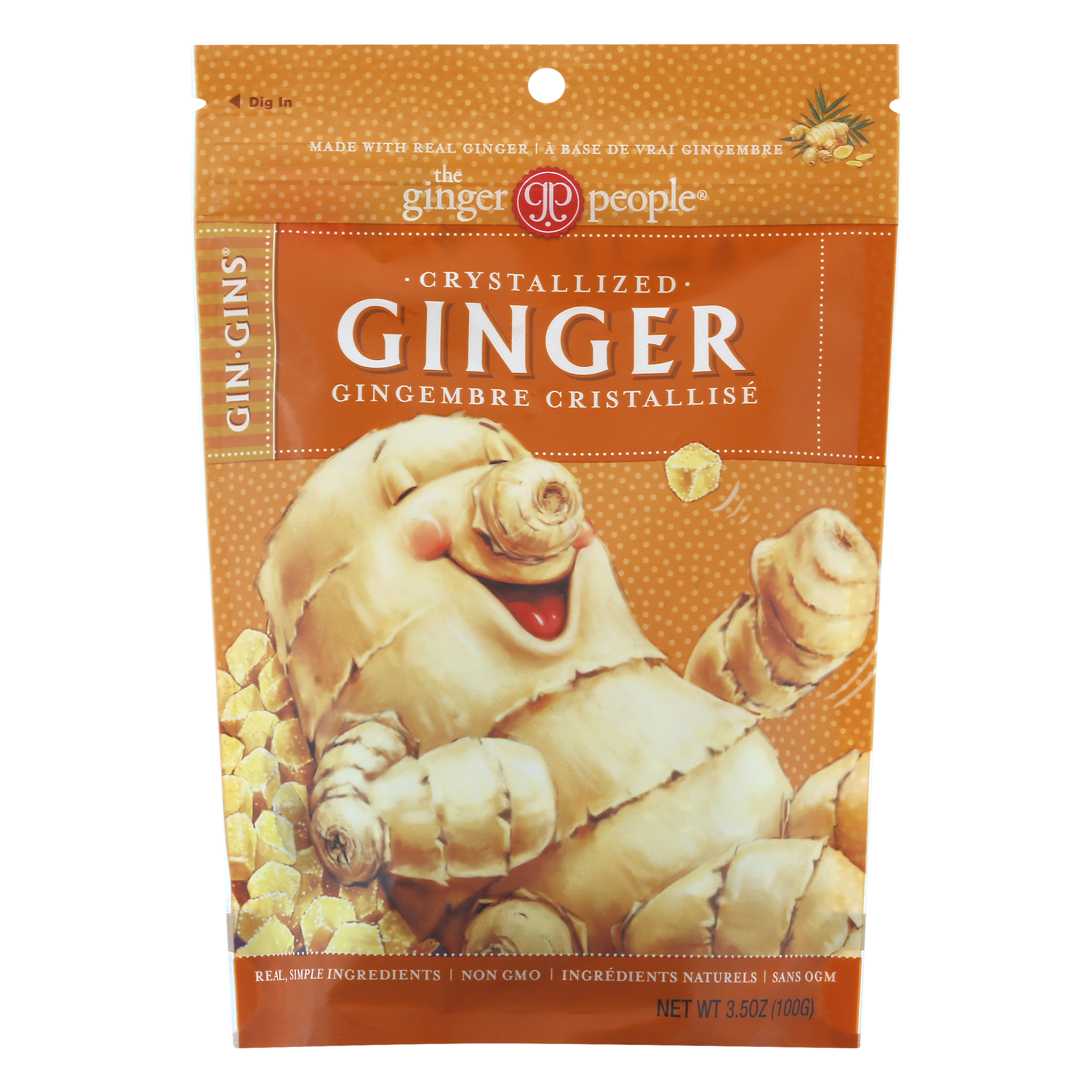 The Ginger People Gin Gins Crystallized Ginger