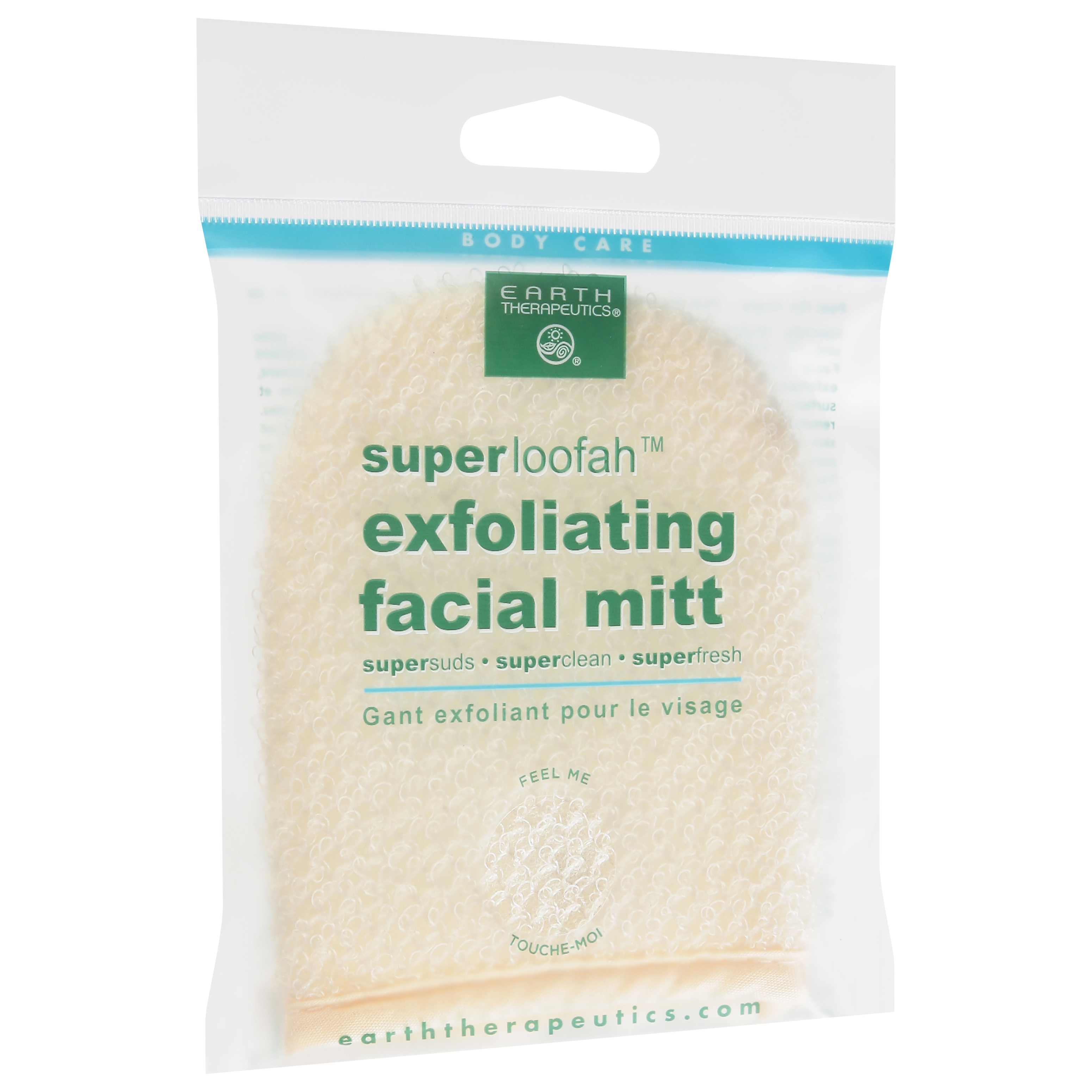 Earth Therapeutics Super Loofah Exfoliating Facial Milt