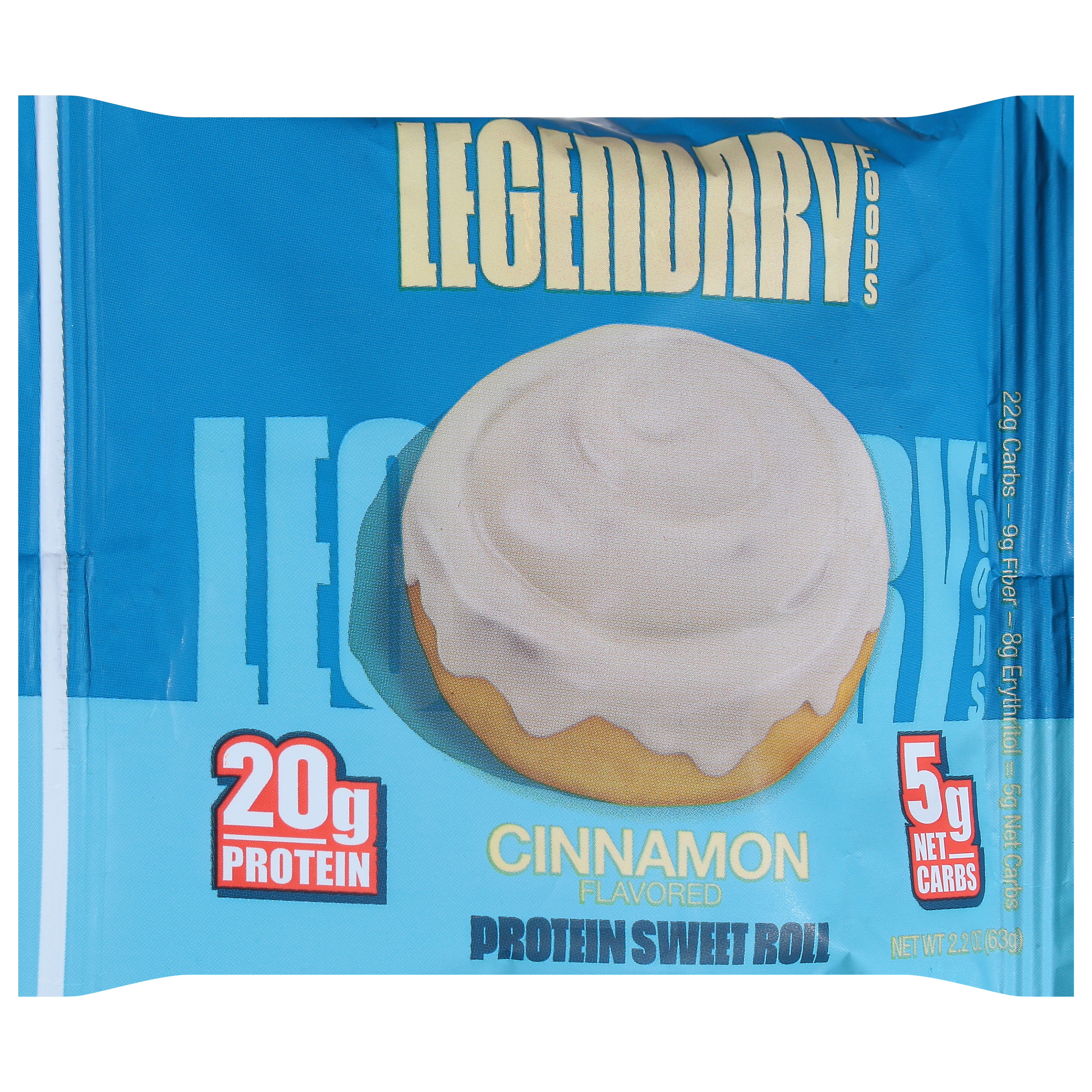 Legendary Foods Cinnamon Flavored Protein Sweet Roll