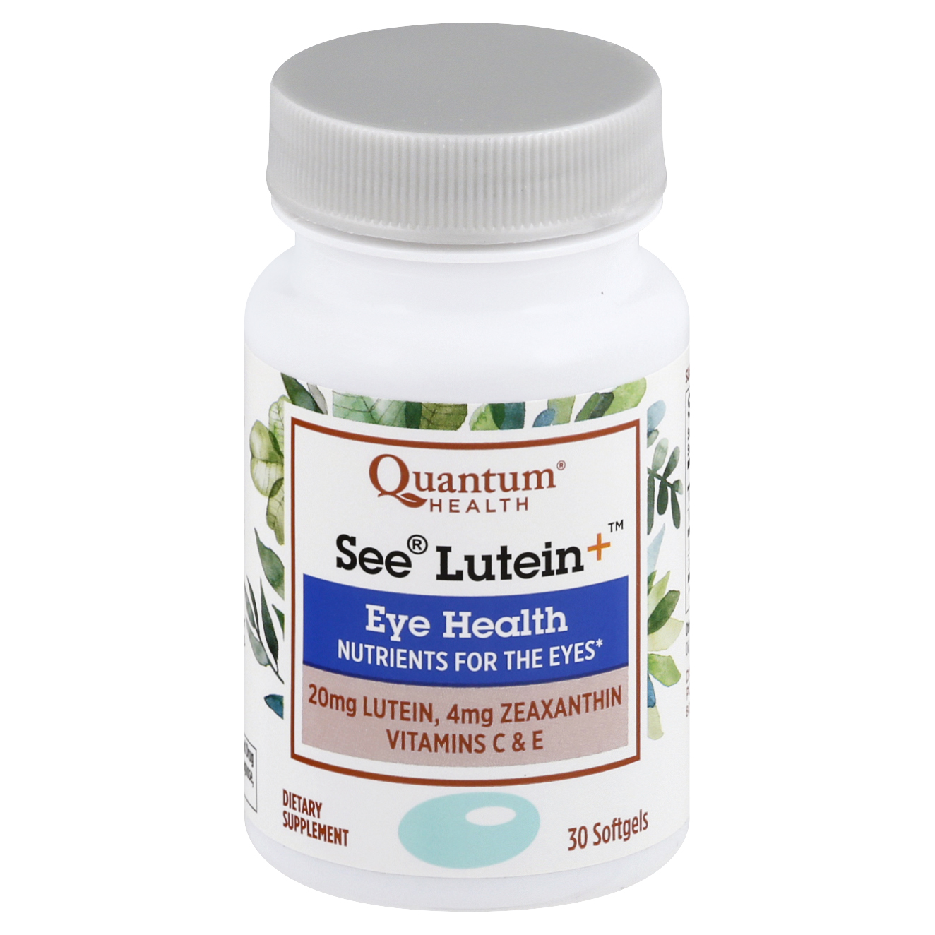 Quantum Health Softgels 20 mg Eye Health See Lutein+