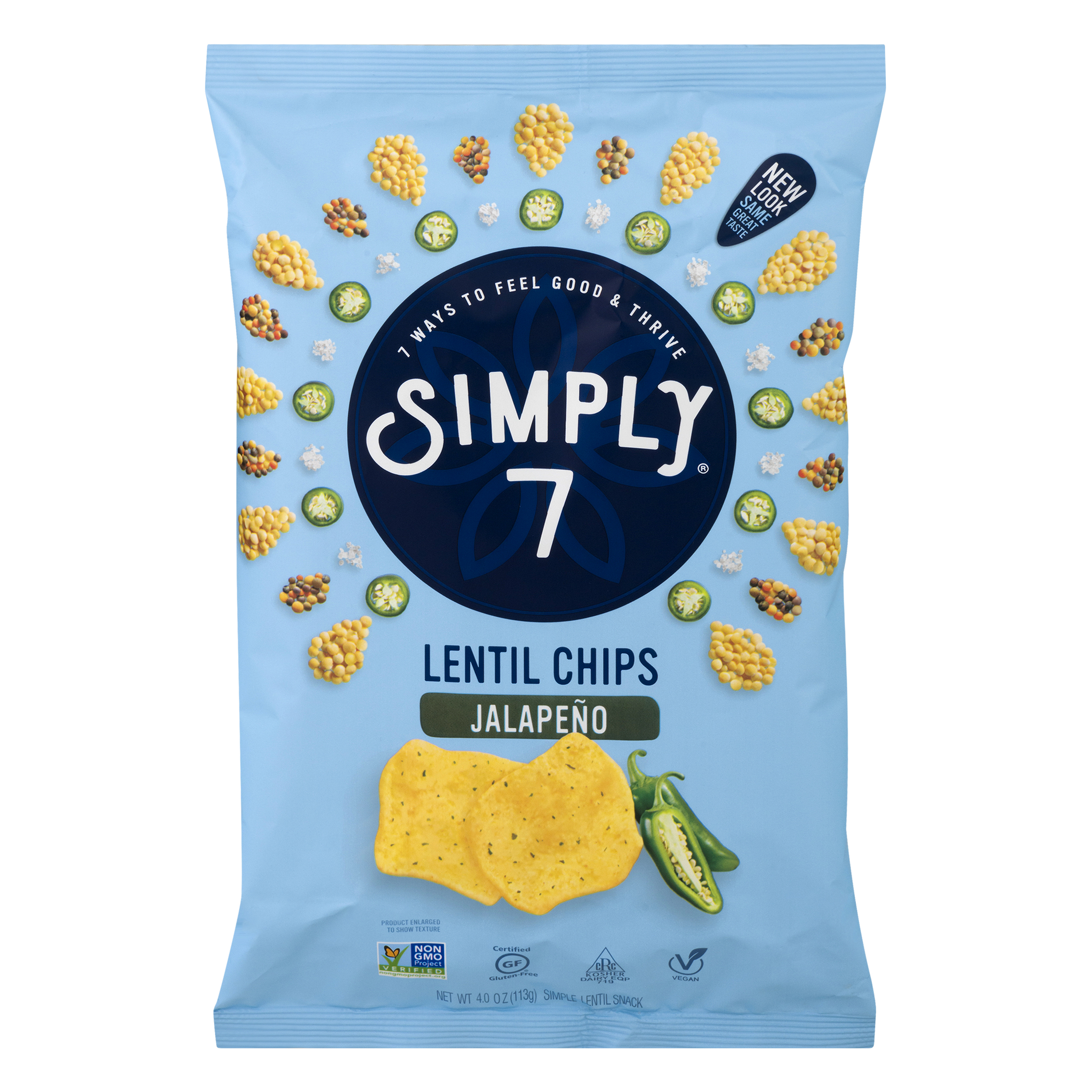 Simply 7 Jalapeno Lentil Chips