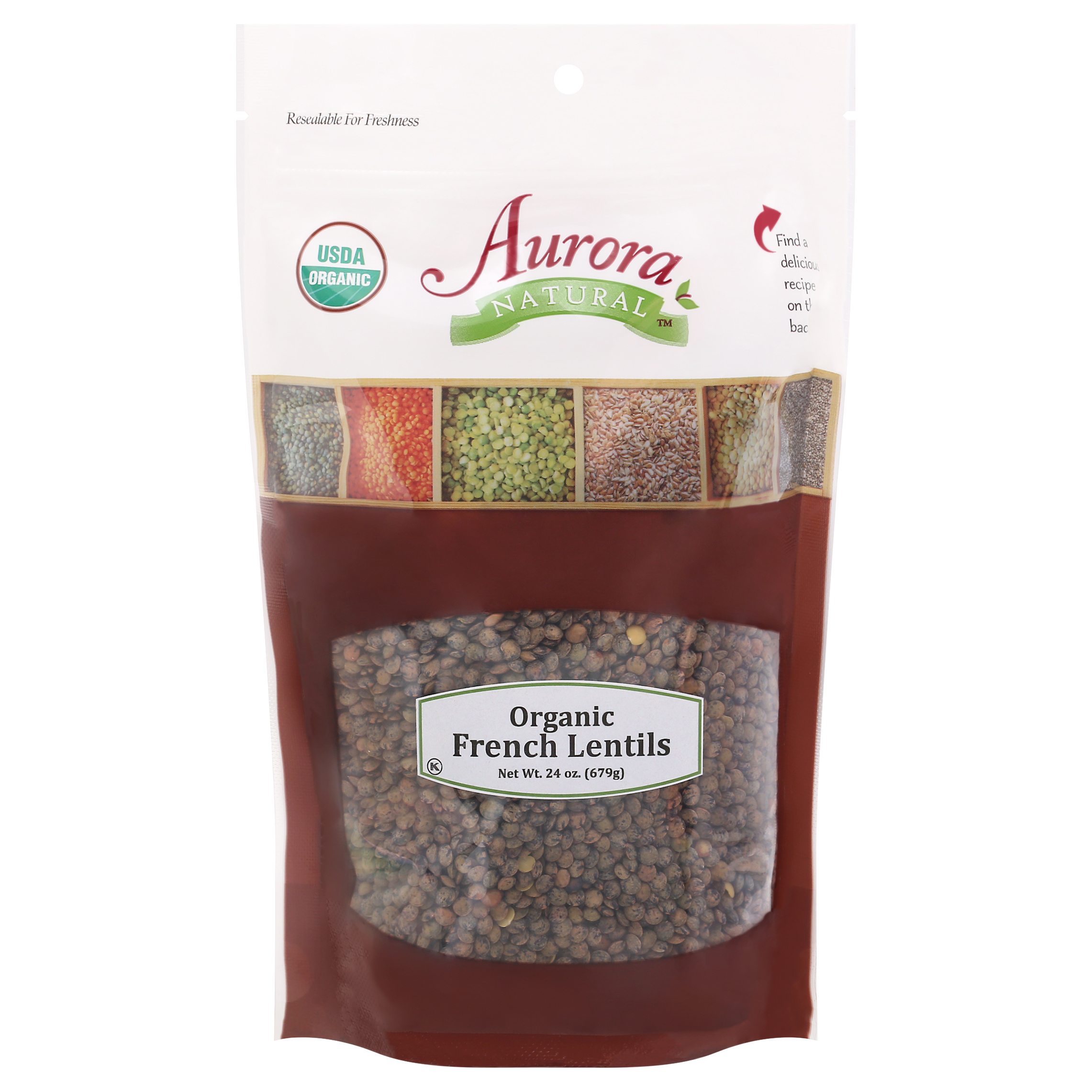 Aurora Natural Organic French Lentils