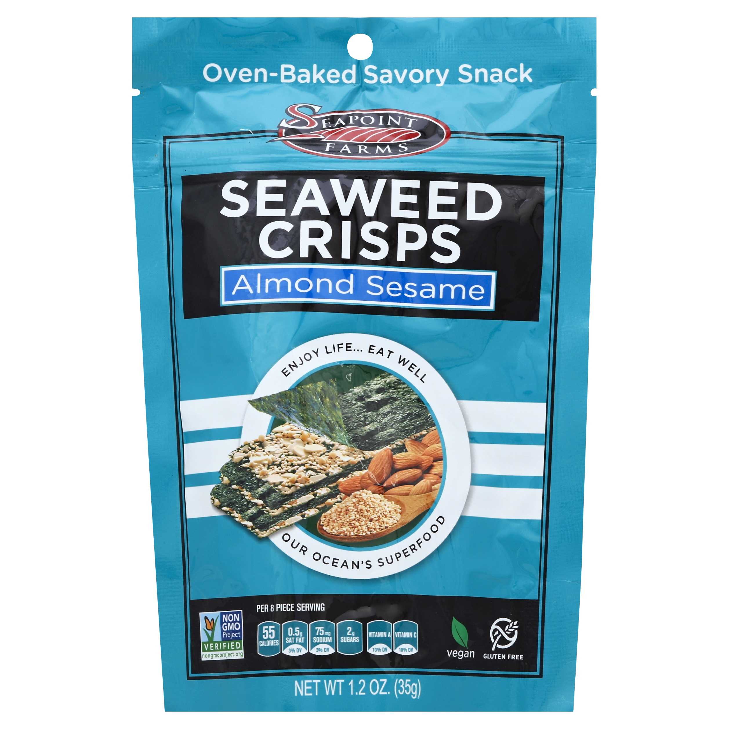 Seapoint Farms Seaweed Crisps
