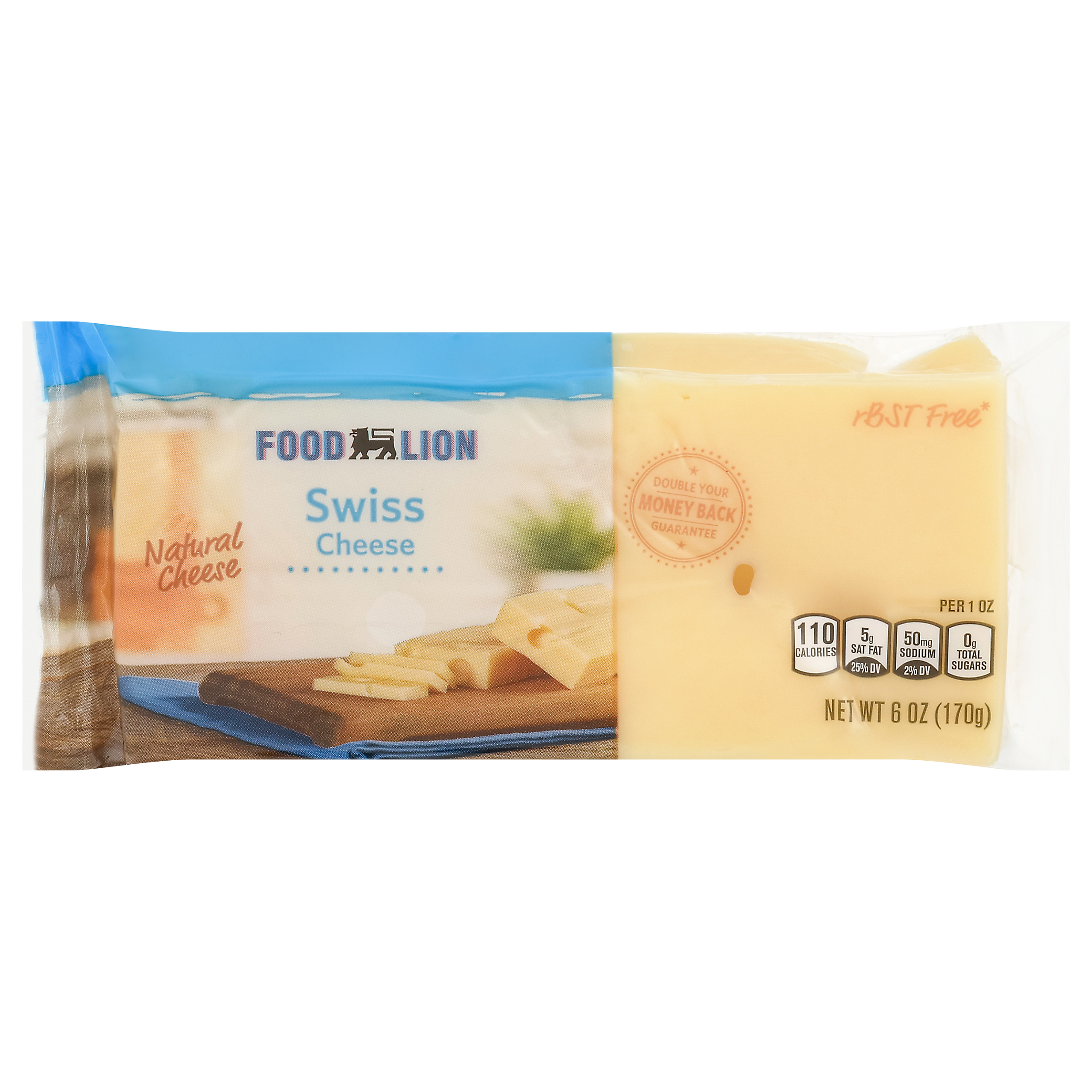 Food Lion Swiss Cheese 6 oz