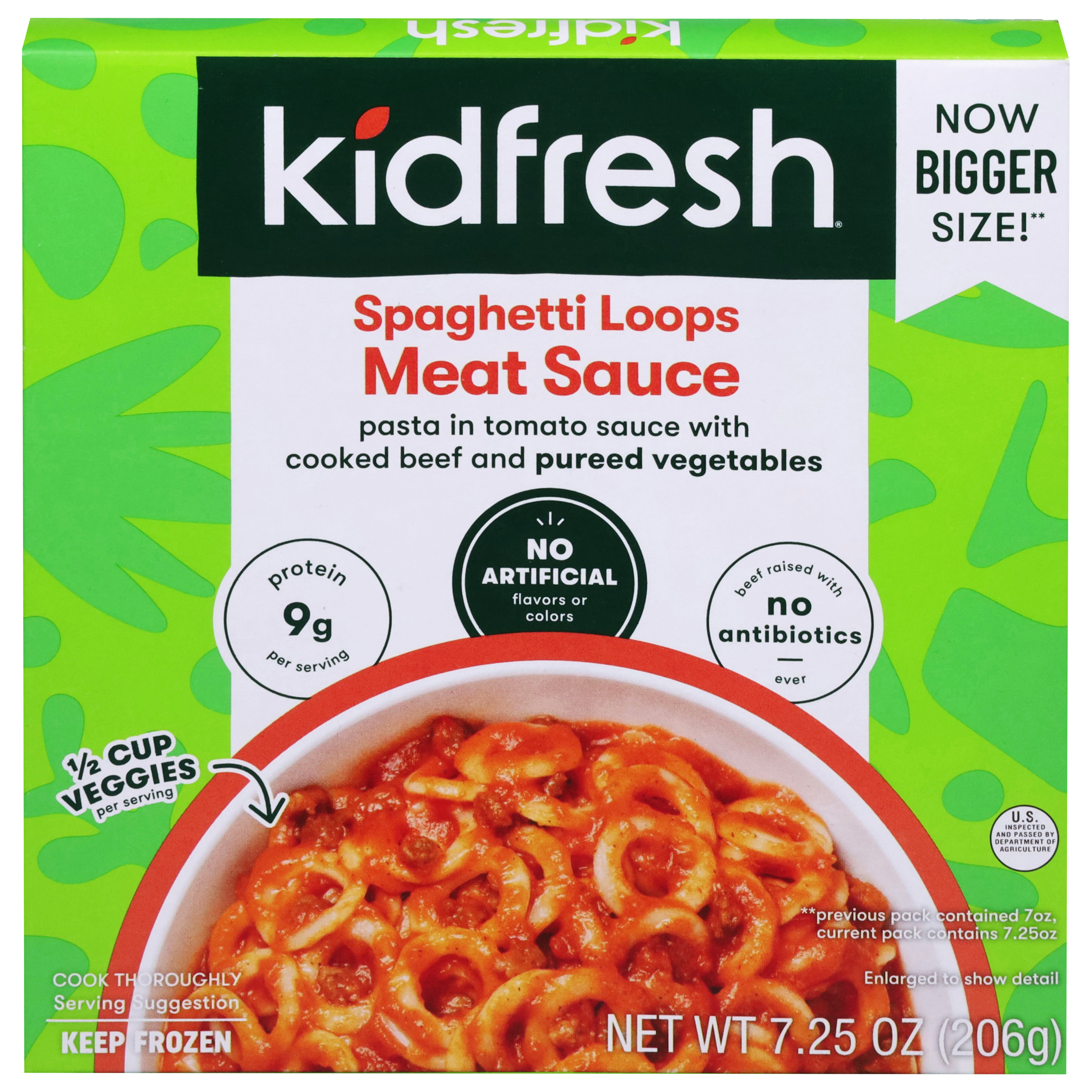 Kidfresh Meat Sauce Spaghetti Loops