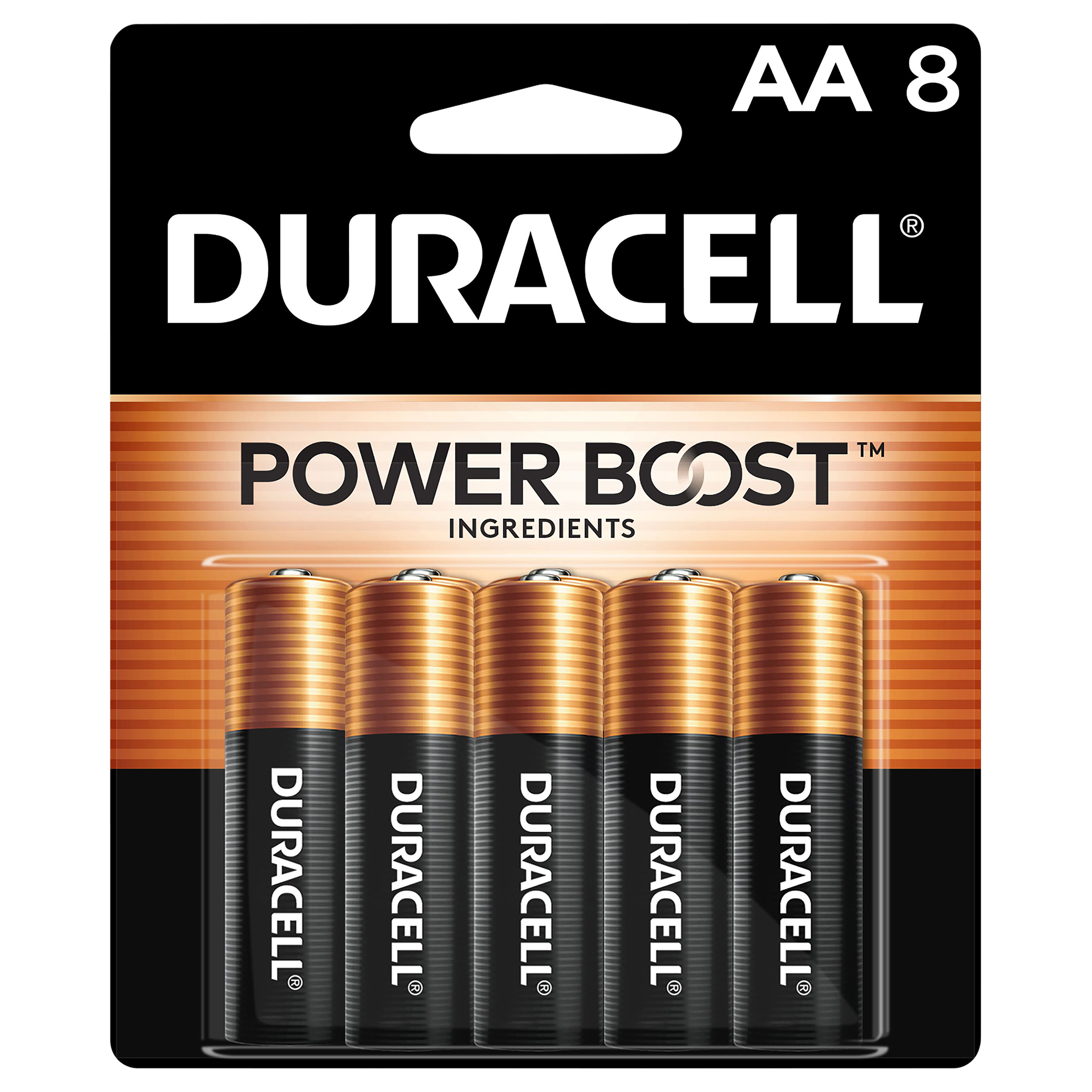 Duracell - Copper Top AA Alkaline Batteries - Longstanding, Purposeless Double A Battery for Household and Business -