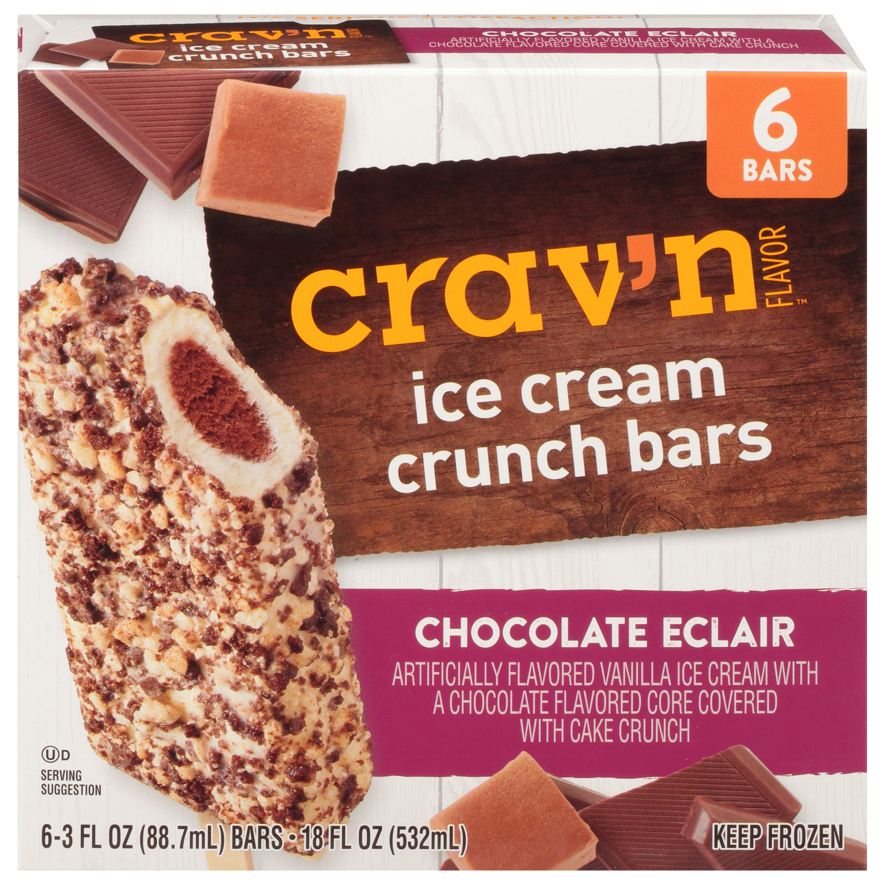 ice cream crunch bar