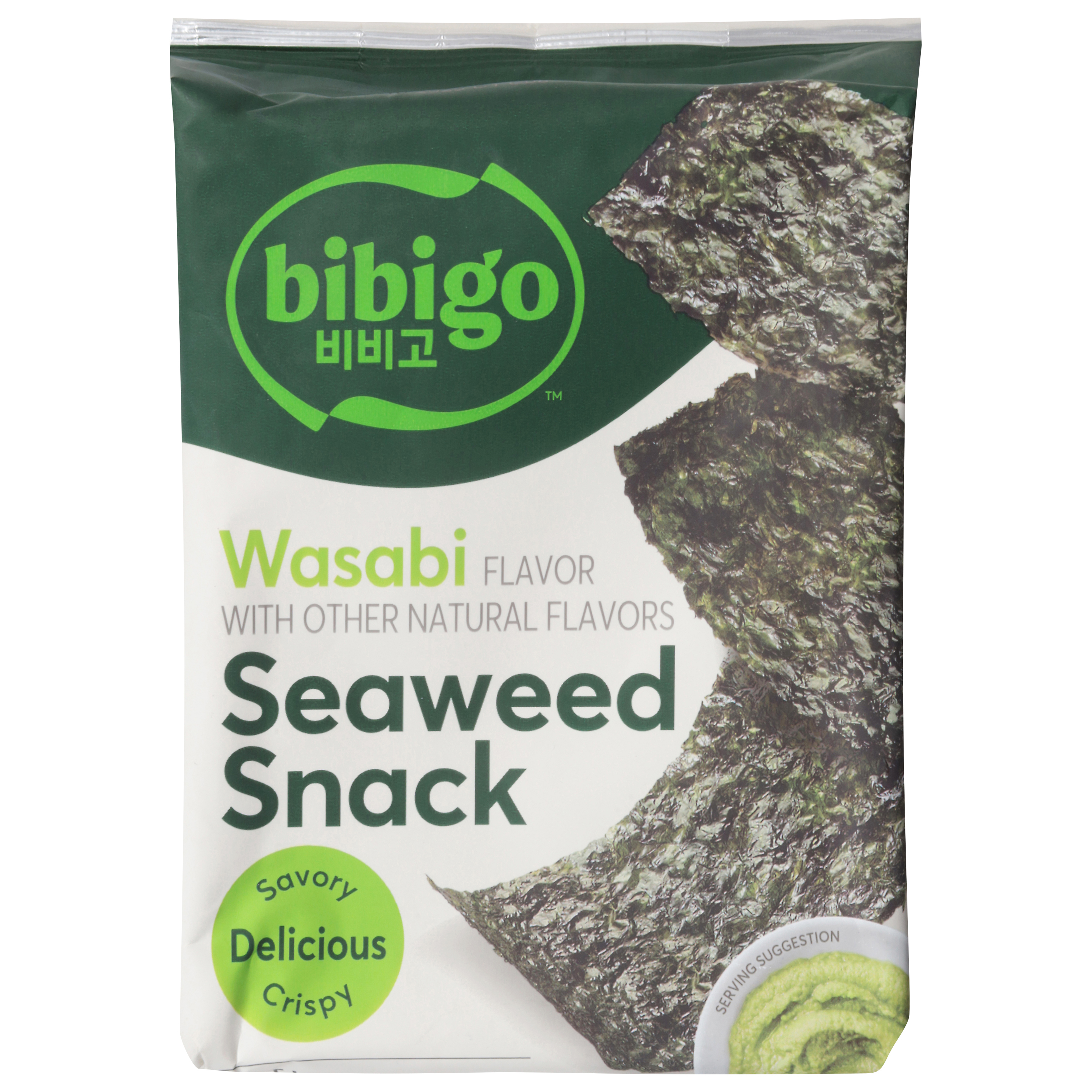 Bibigo Wasabi Flavor Seaweed Snack
