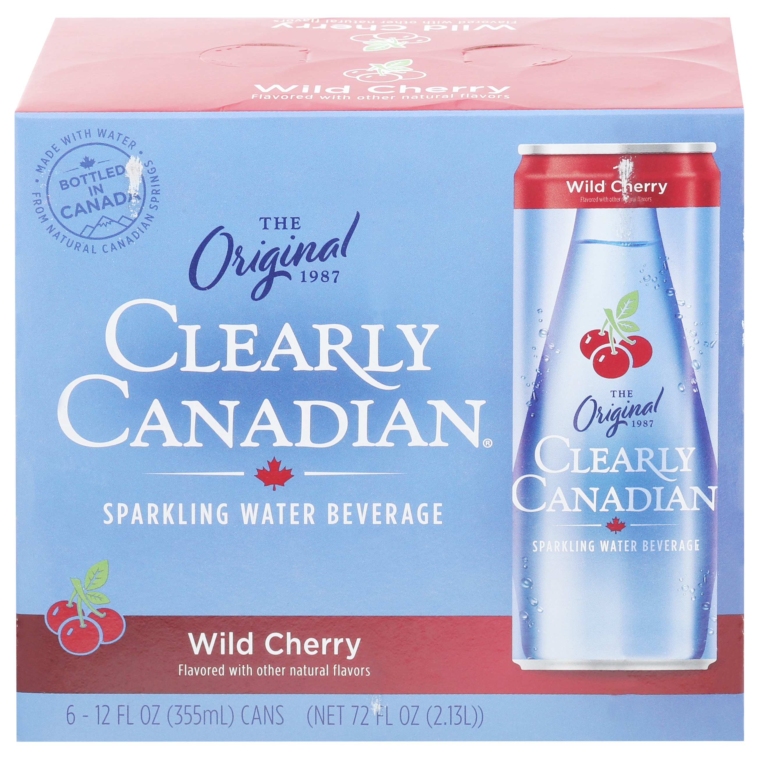 Clearly Canadian Wild Cherry Sparkling Water Beverage