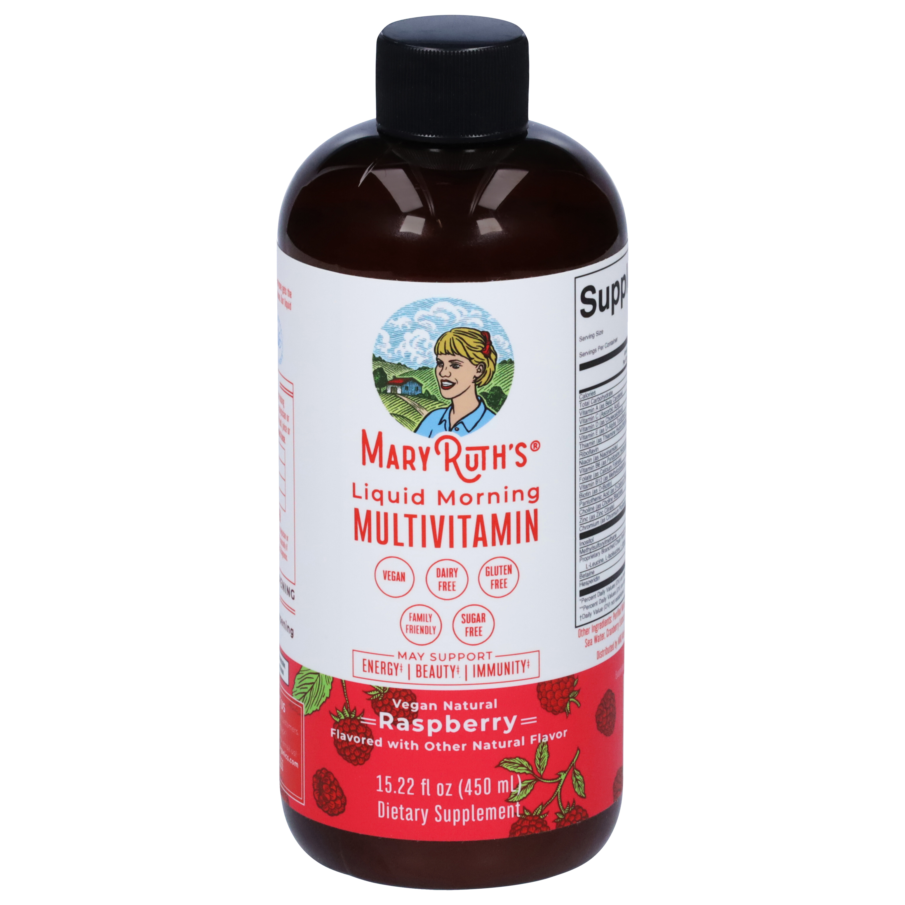 MaryRuth's Raspberry Liquid Morning Multivitamin