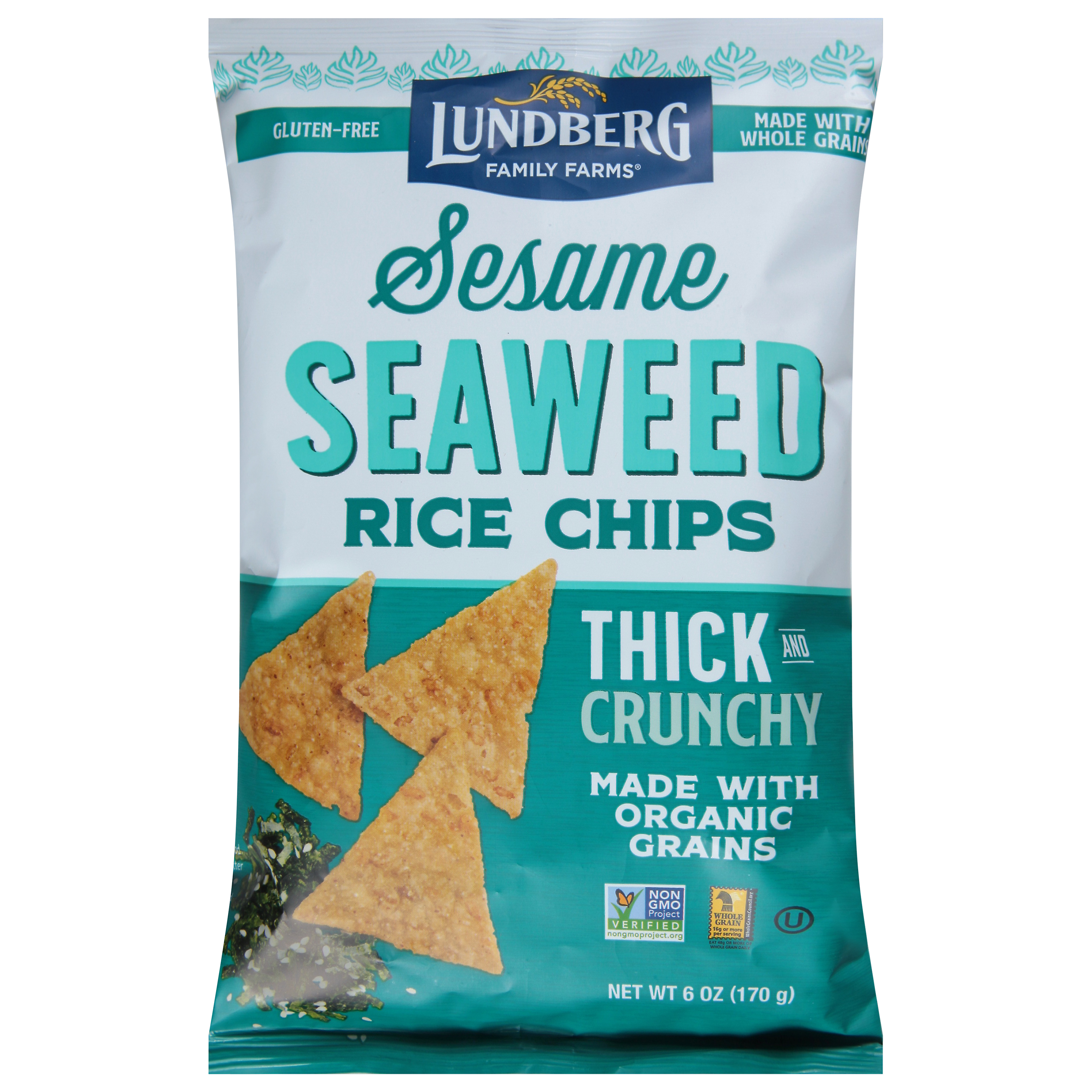 Lundberg Family Farms Sesame Seaweed Rice Chips