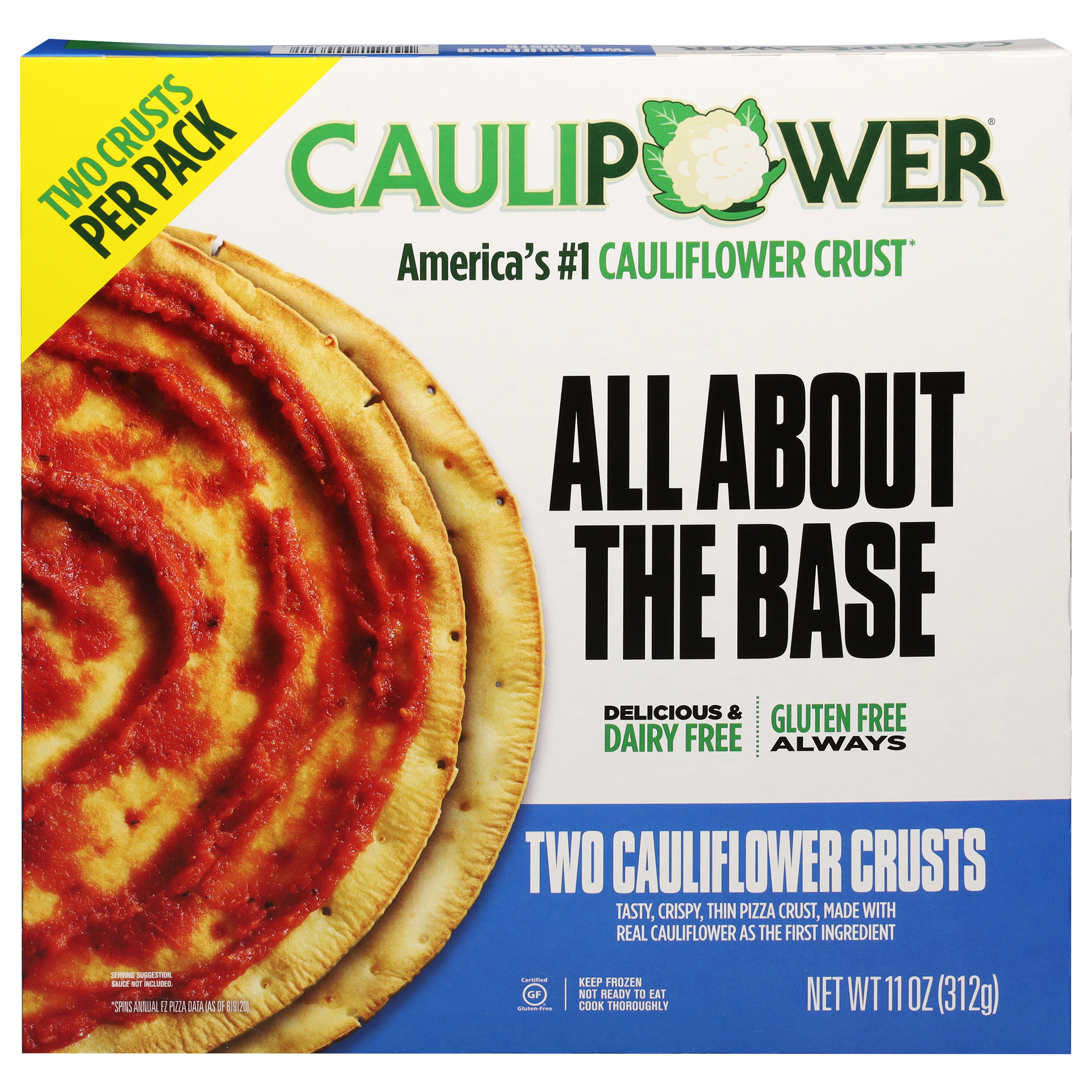 Caulipower Two Cauliflower Crusts
