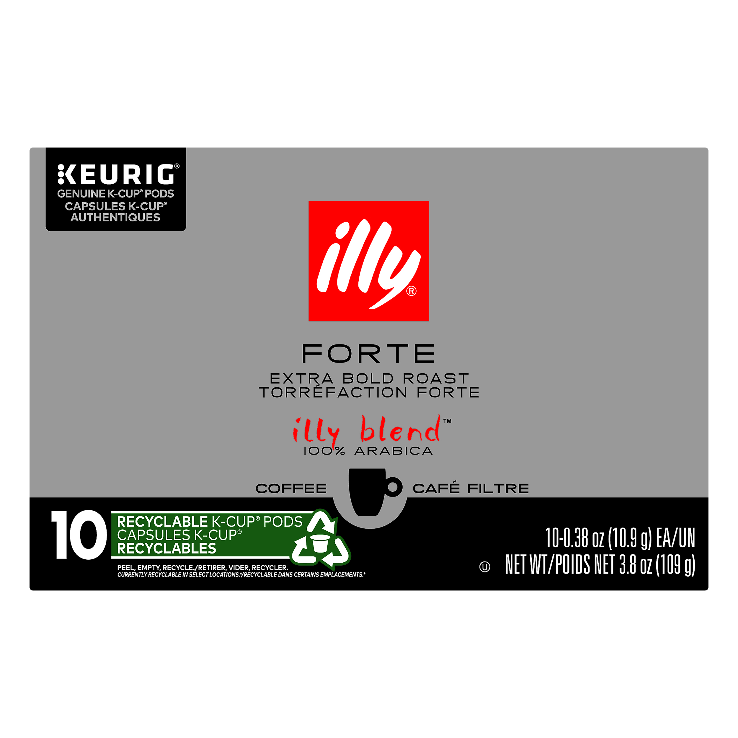 Illy Illy Blend K-Cup Pods Extra Bold Roast Forte Coffee