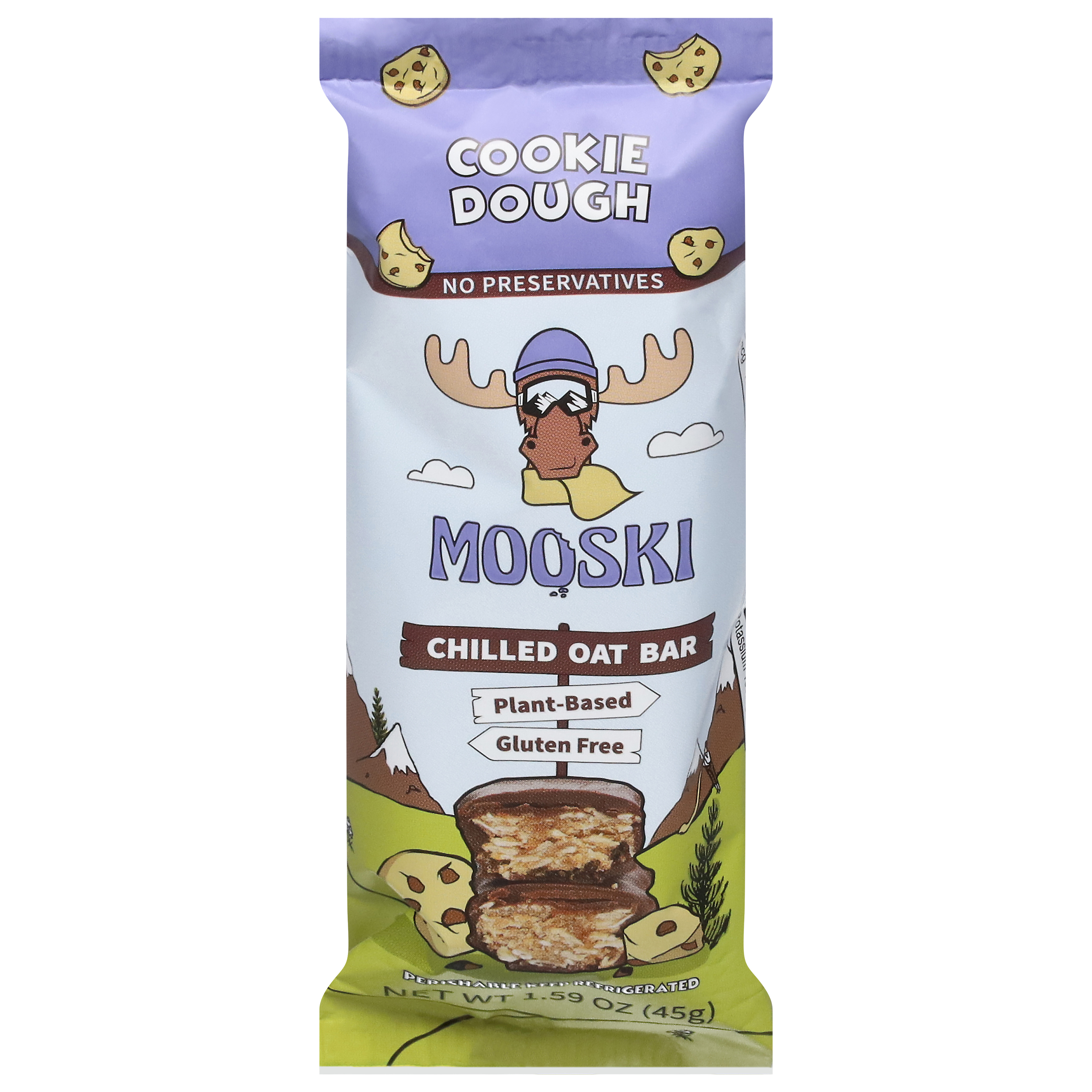 Mooski Chilled Cookie Dough Oat Bar