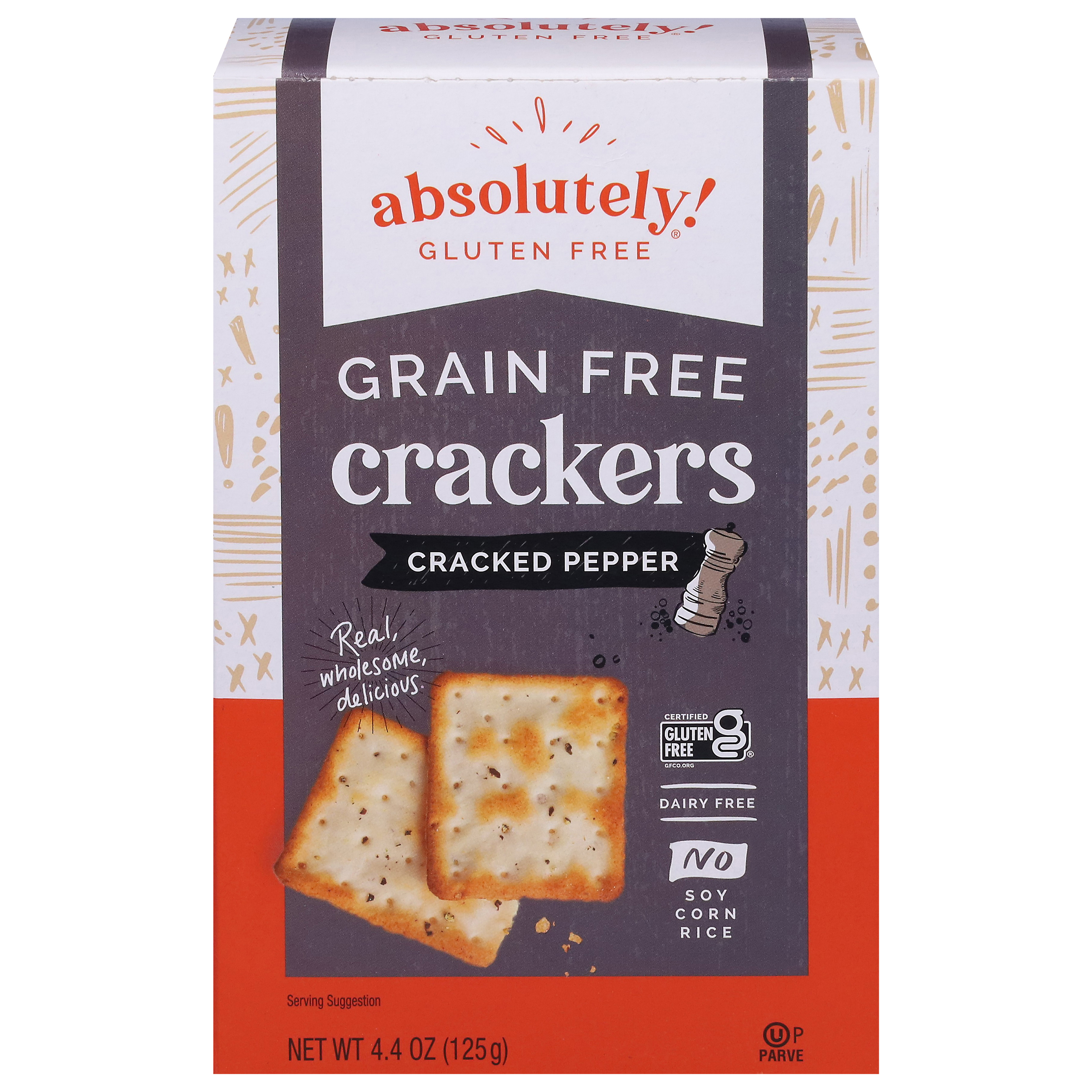 Absolutely! Gluten Free Grain Free Cracked Pepper Crackers