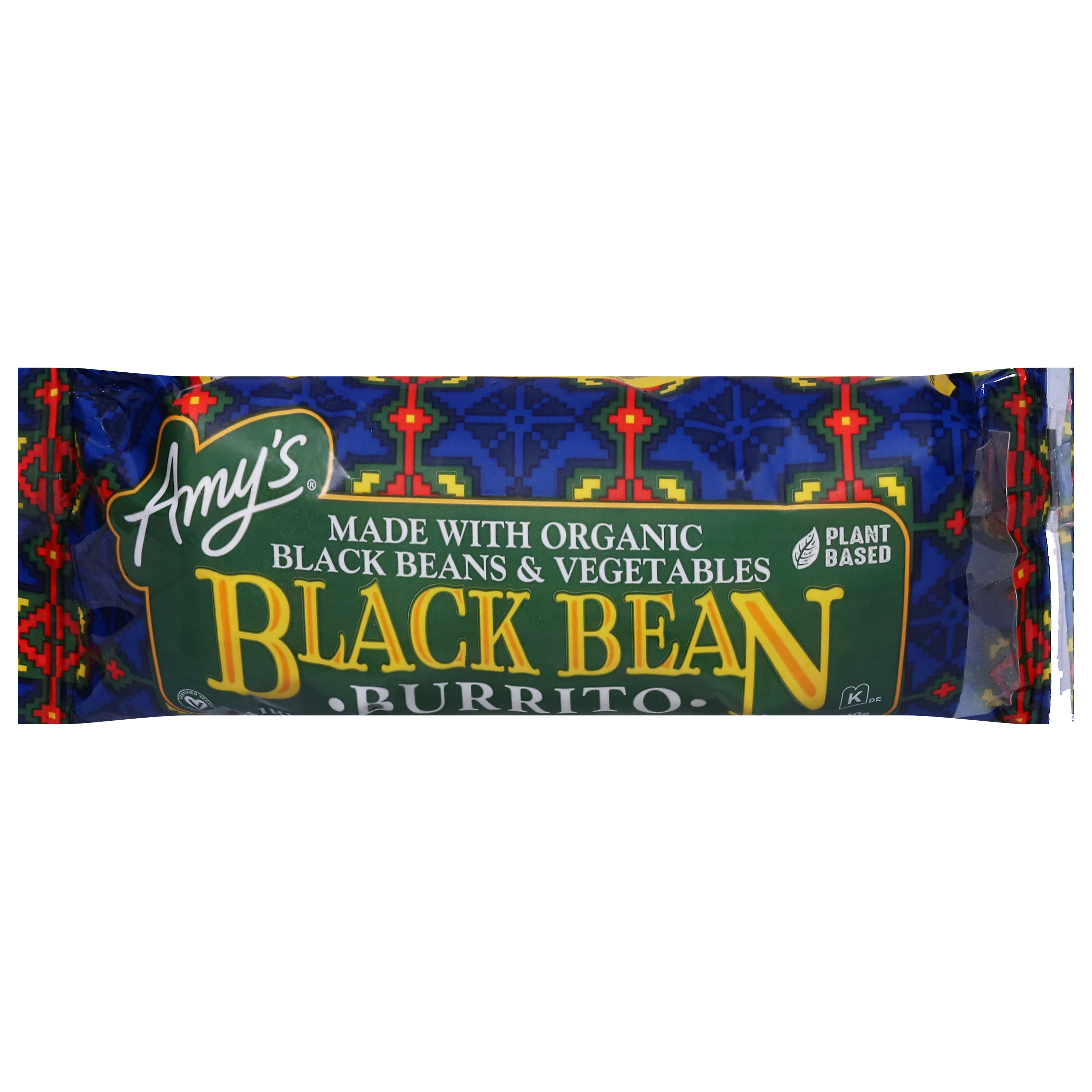 Amy's Plant Based Black Bean Burrito