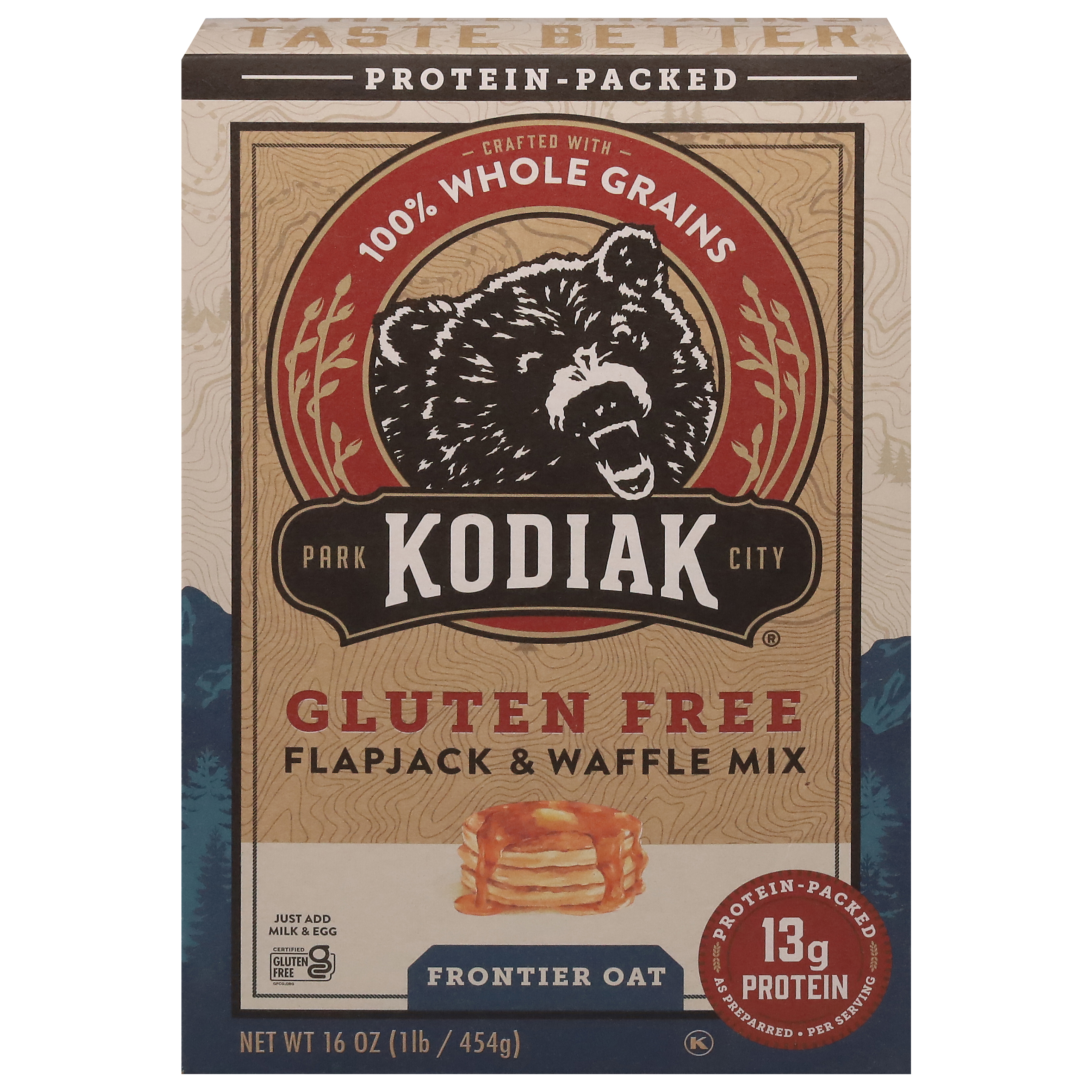 Kodiak Frontier Oat Gluten Free Flapjack & Waffle Mix