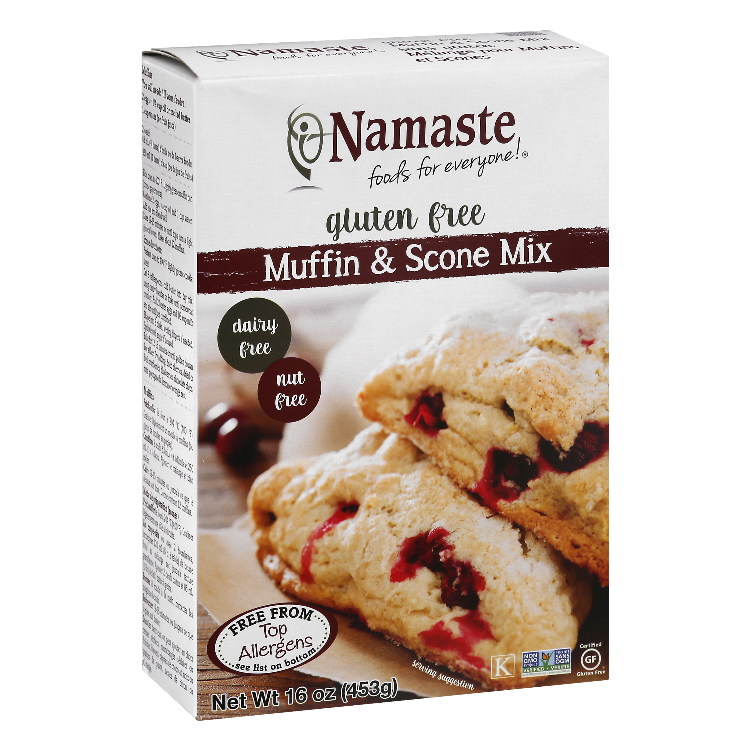 Namaste Gluten Free Muffin & Scone Mix