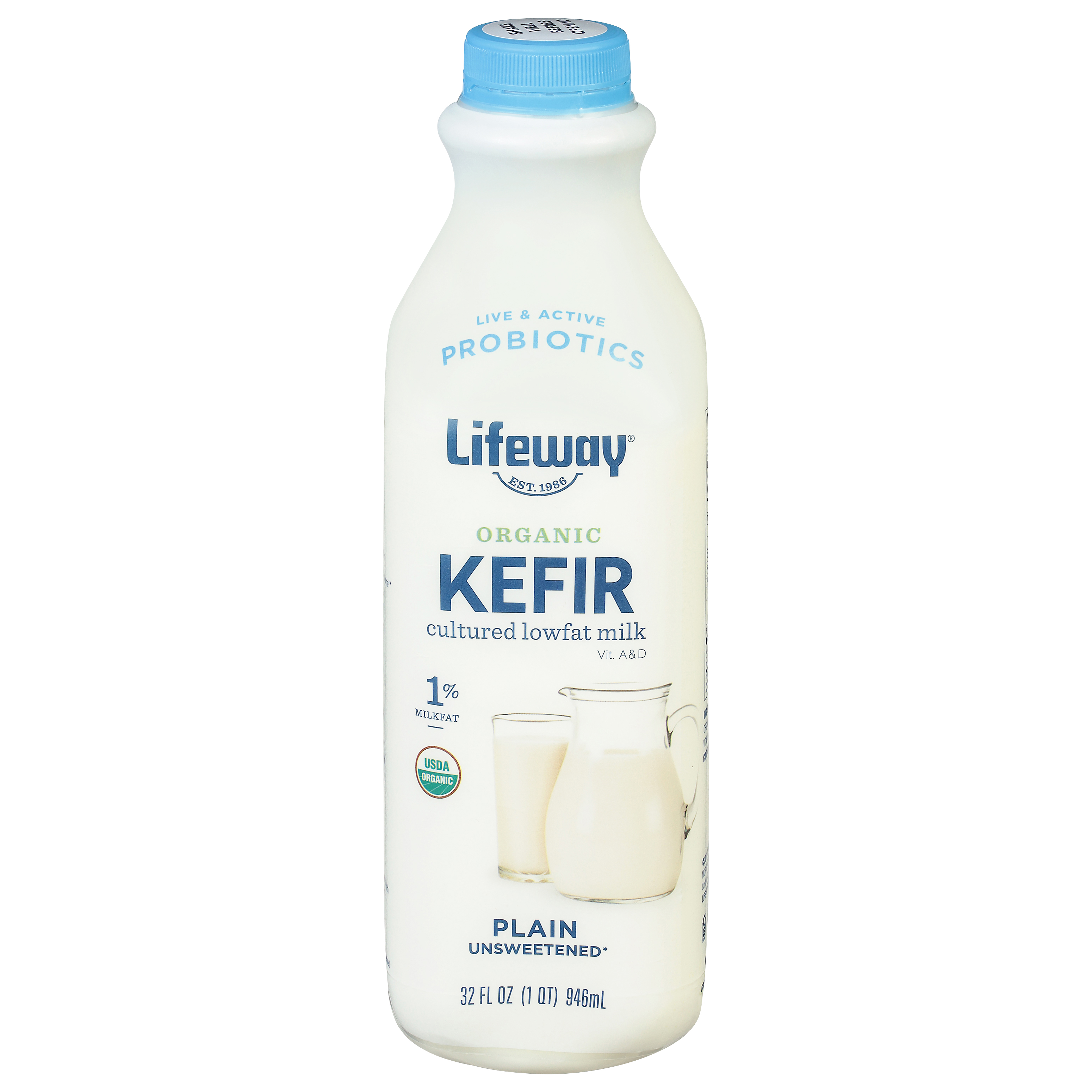 Lifeway Organic Lowfat Plain Kefir