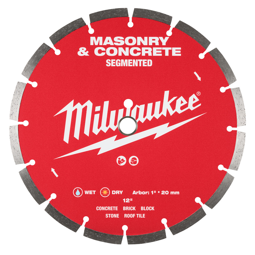 12" Segmented Masonry & Concrete Diamond Blade