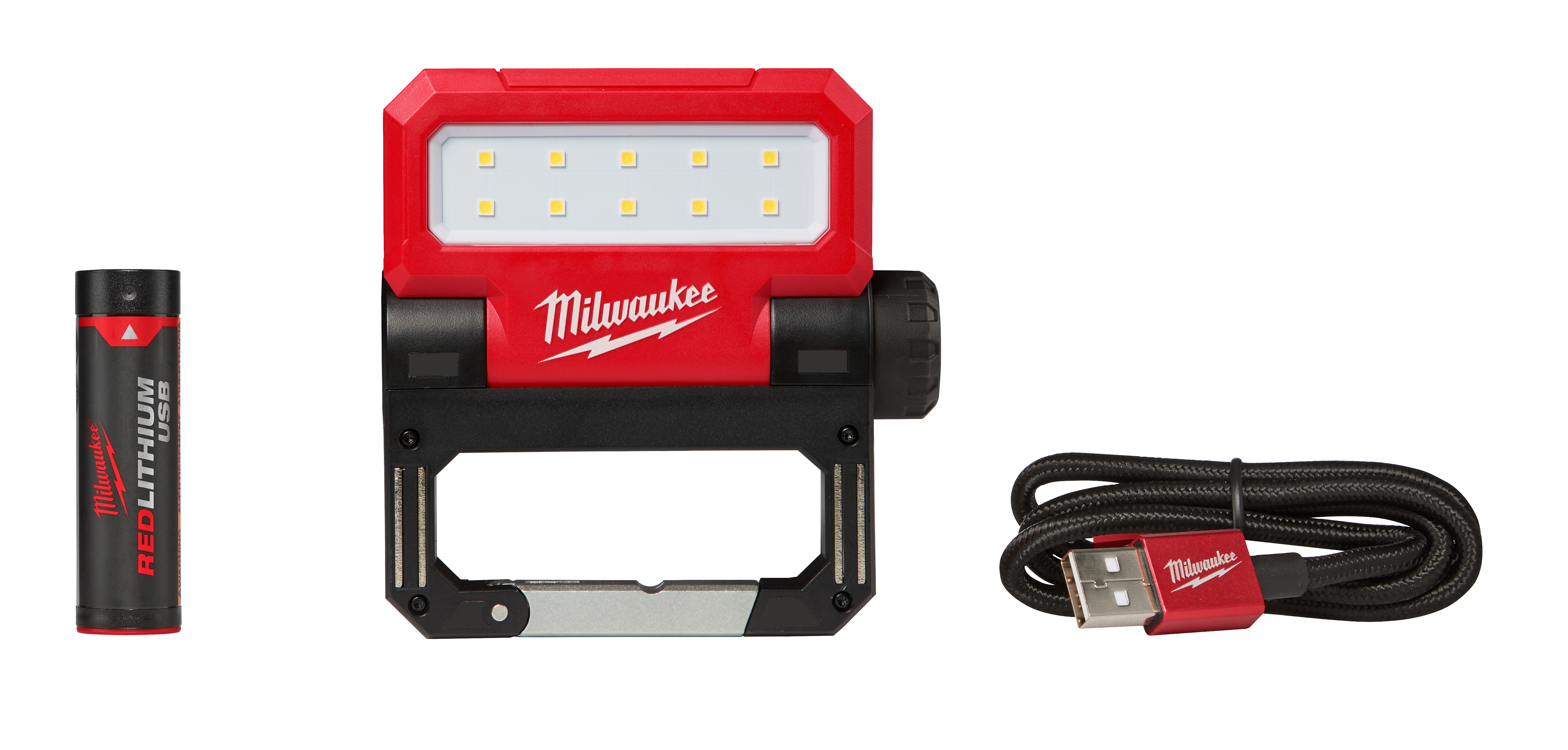 Milwaukee Redlithium Usb Rover Pivoting Flood Light MWK-2114-21