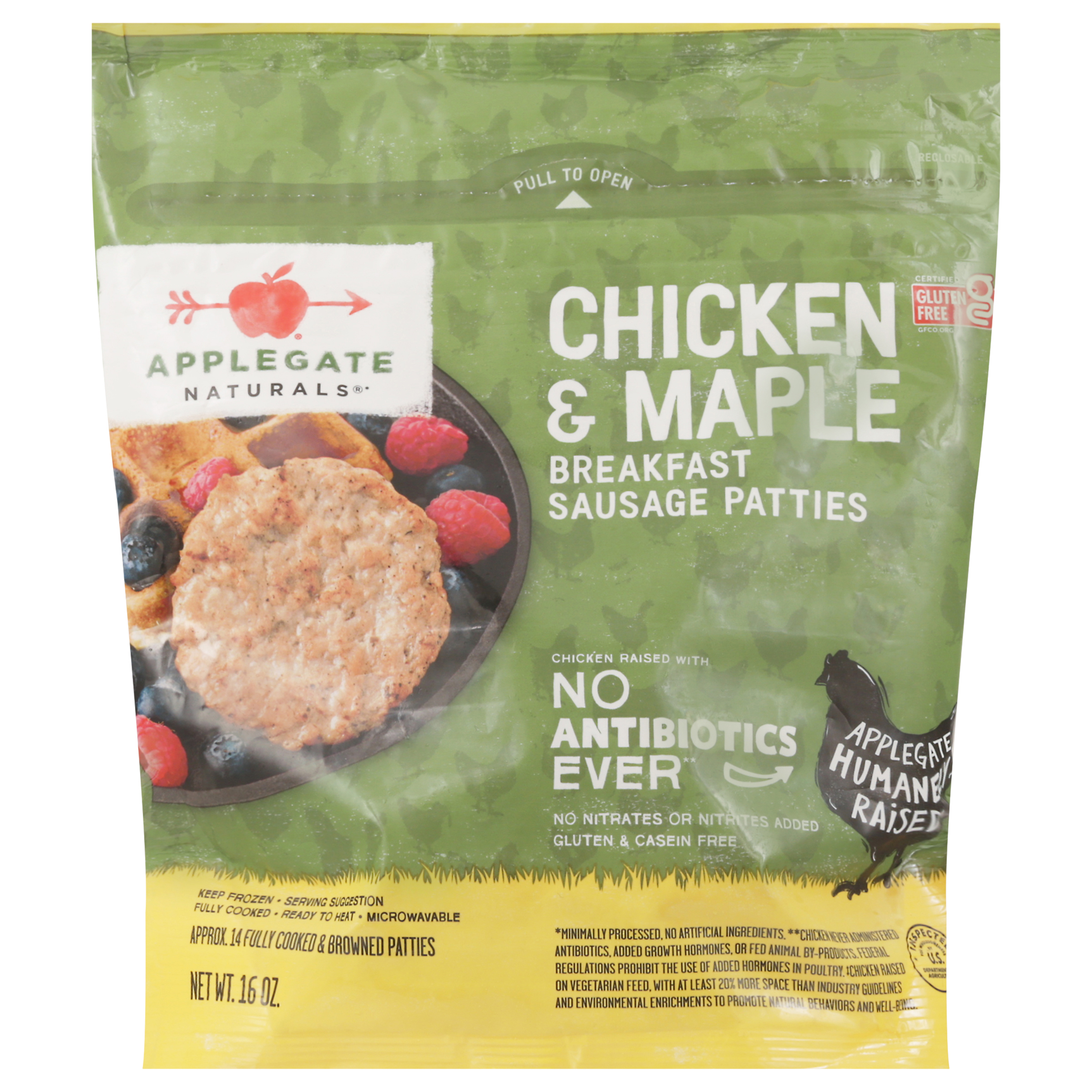 Applegate Farms Chicken & Maple Breakfast Sausage Patties