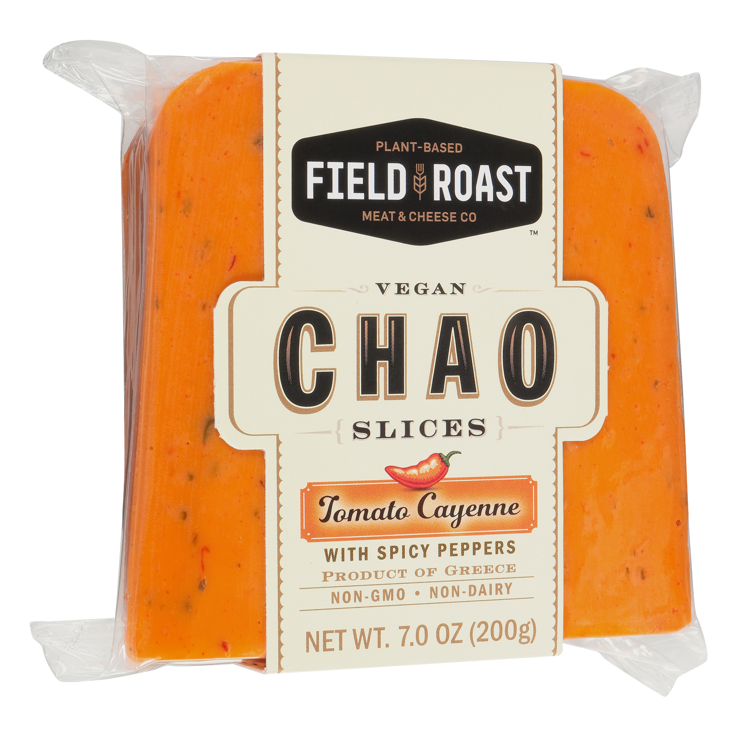 Field Roast Chao Vegan Tomato Cayenne Cheese Slices