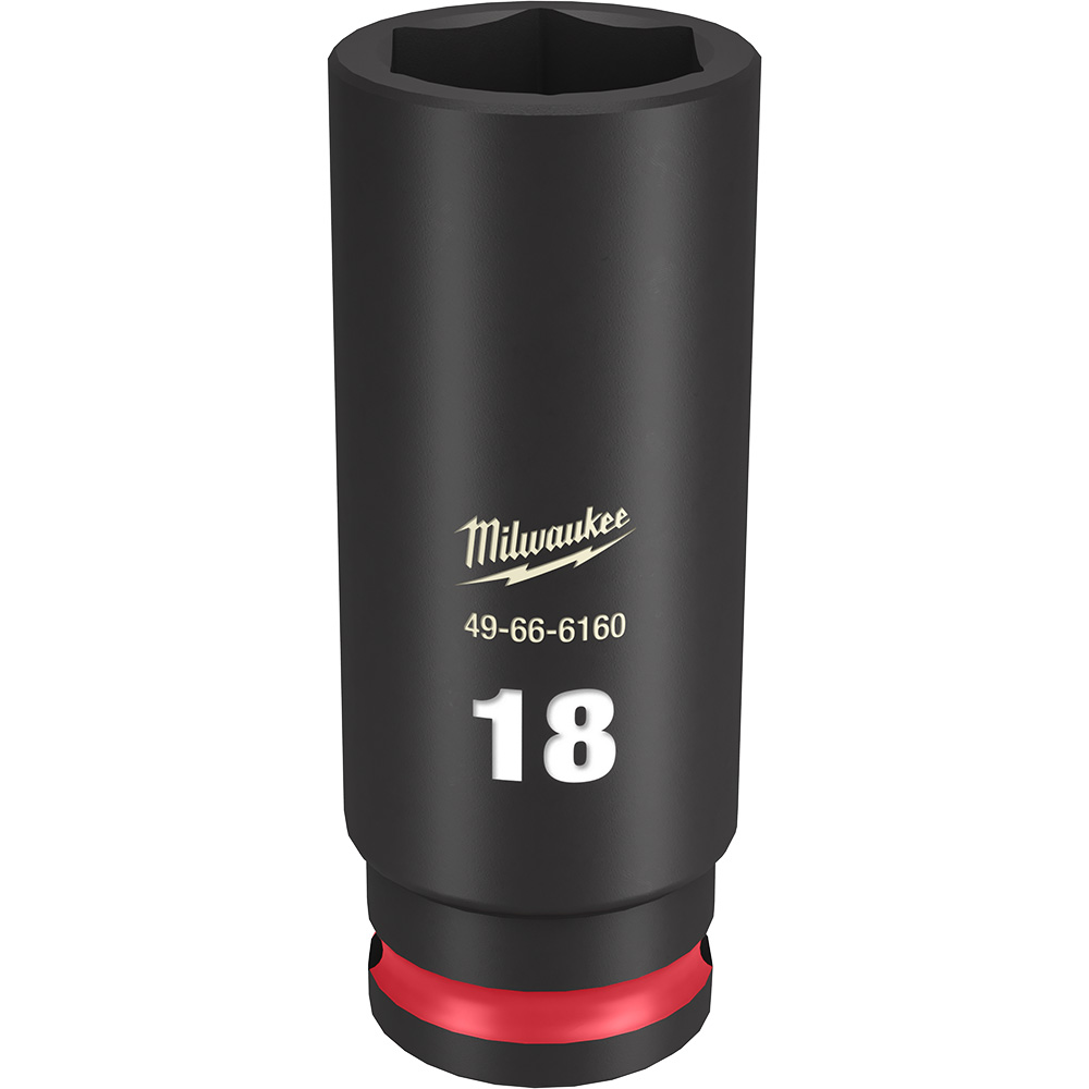 SHOCKWAVE Impact Duty 3/8" Drive 18MM Deep 6 Point Socket