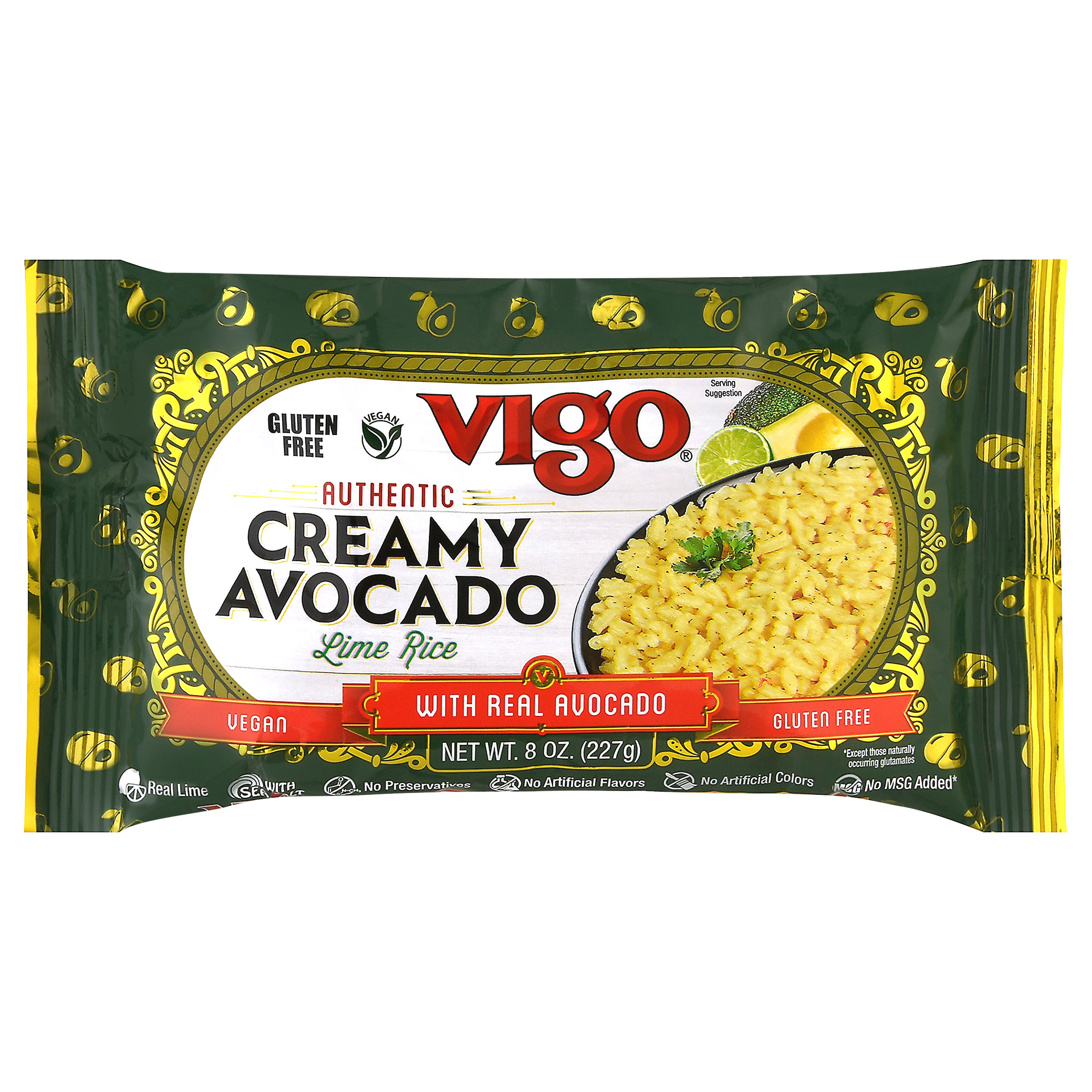 Vigo Authentic Creamy Avocado Lime Rice