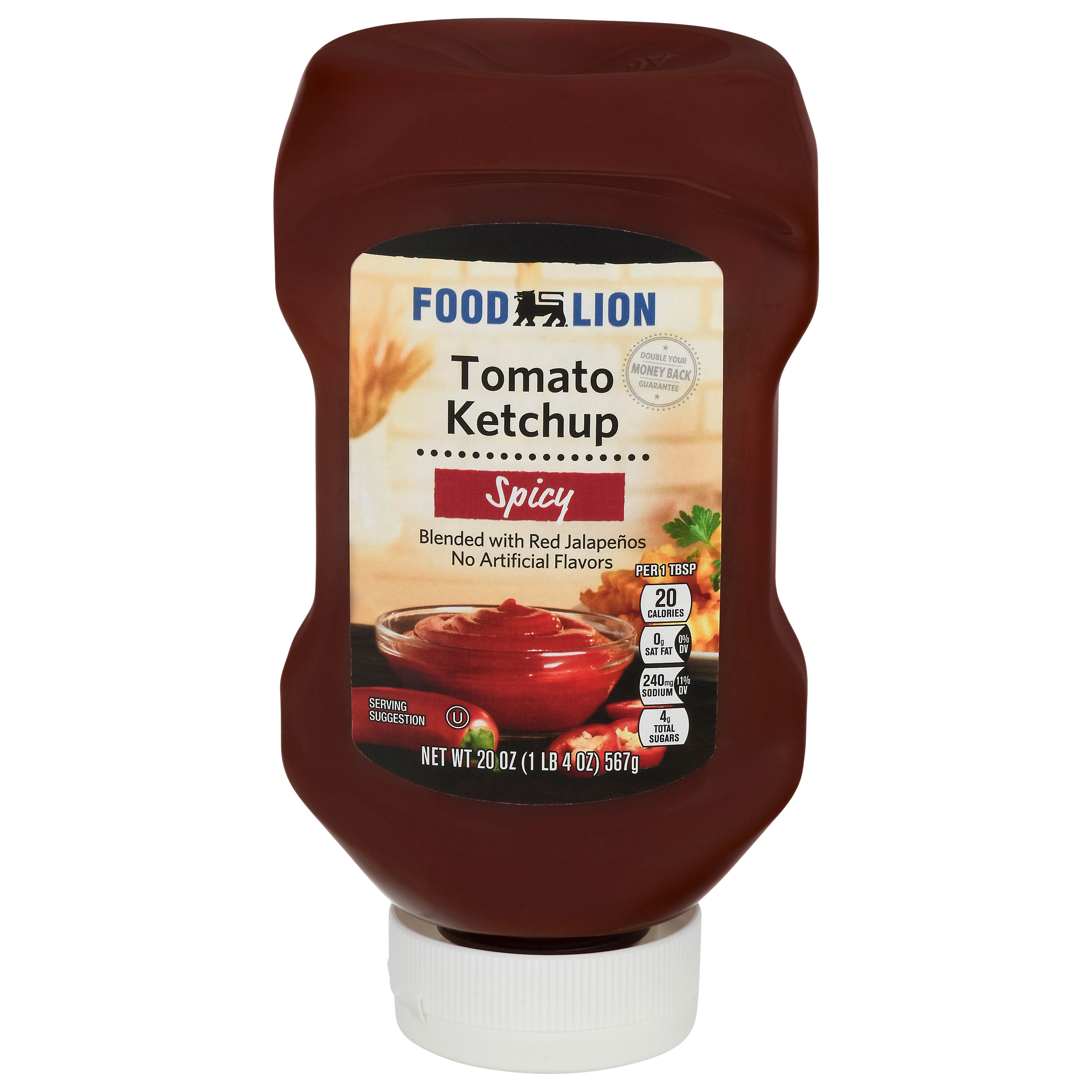Food Lion Tomato Ketchup 20 oz Bottle