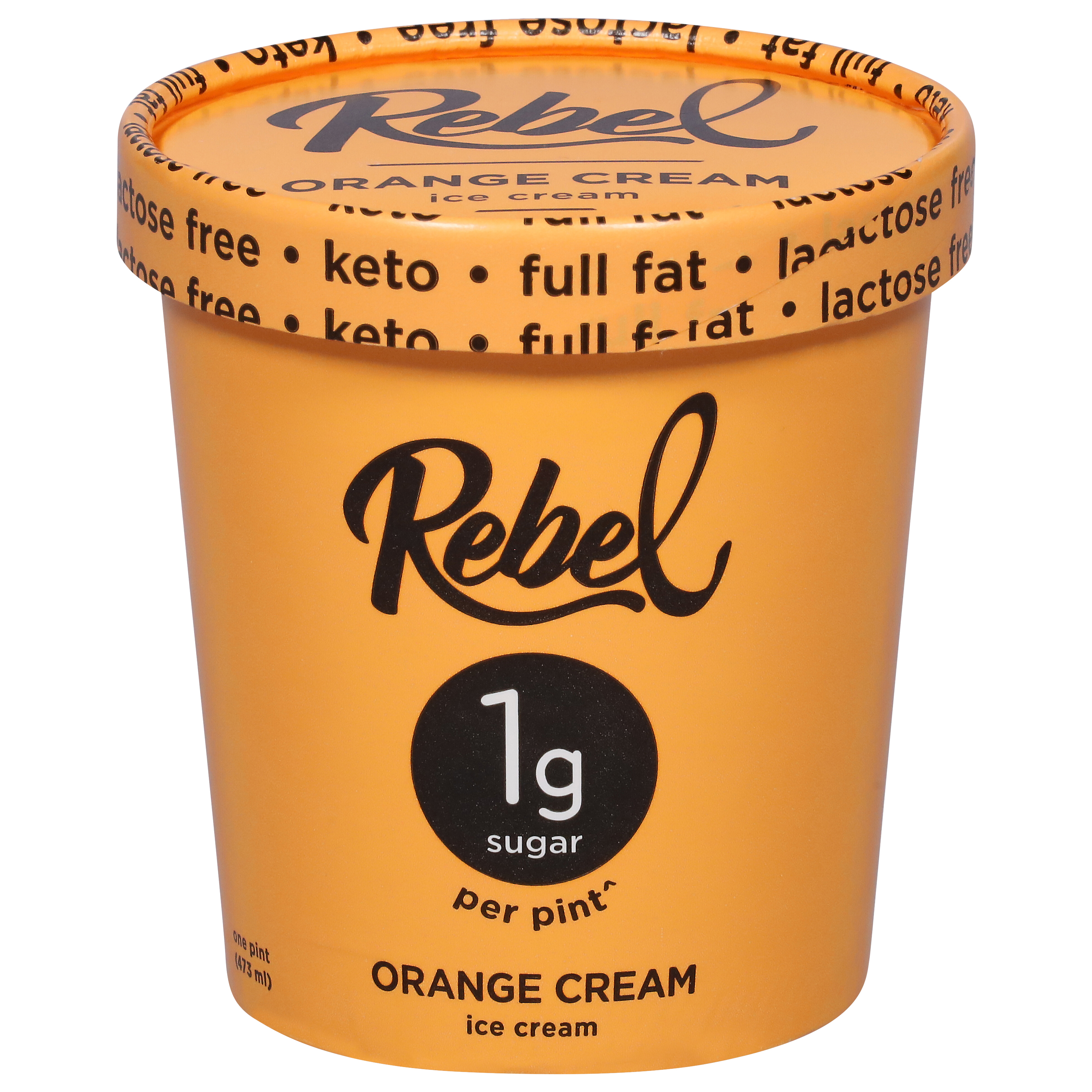 Rebel Orange Cream Ice Cream